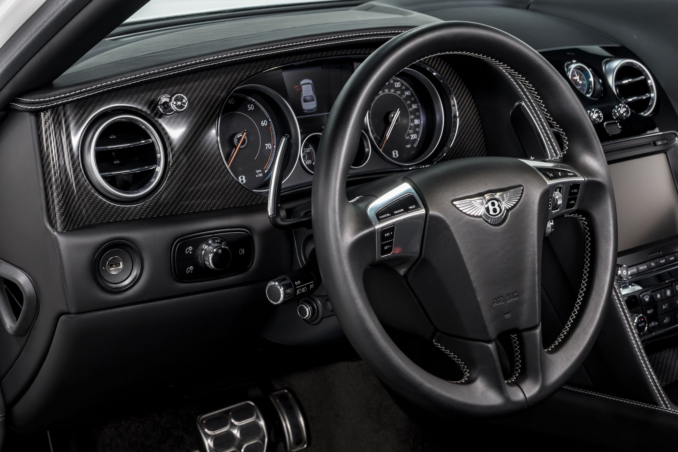 used 2018 Bentley Flying Spur V8 car, priced at $99,999