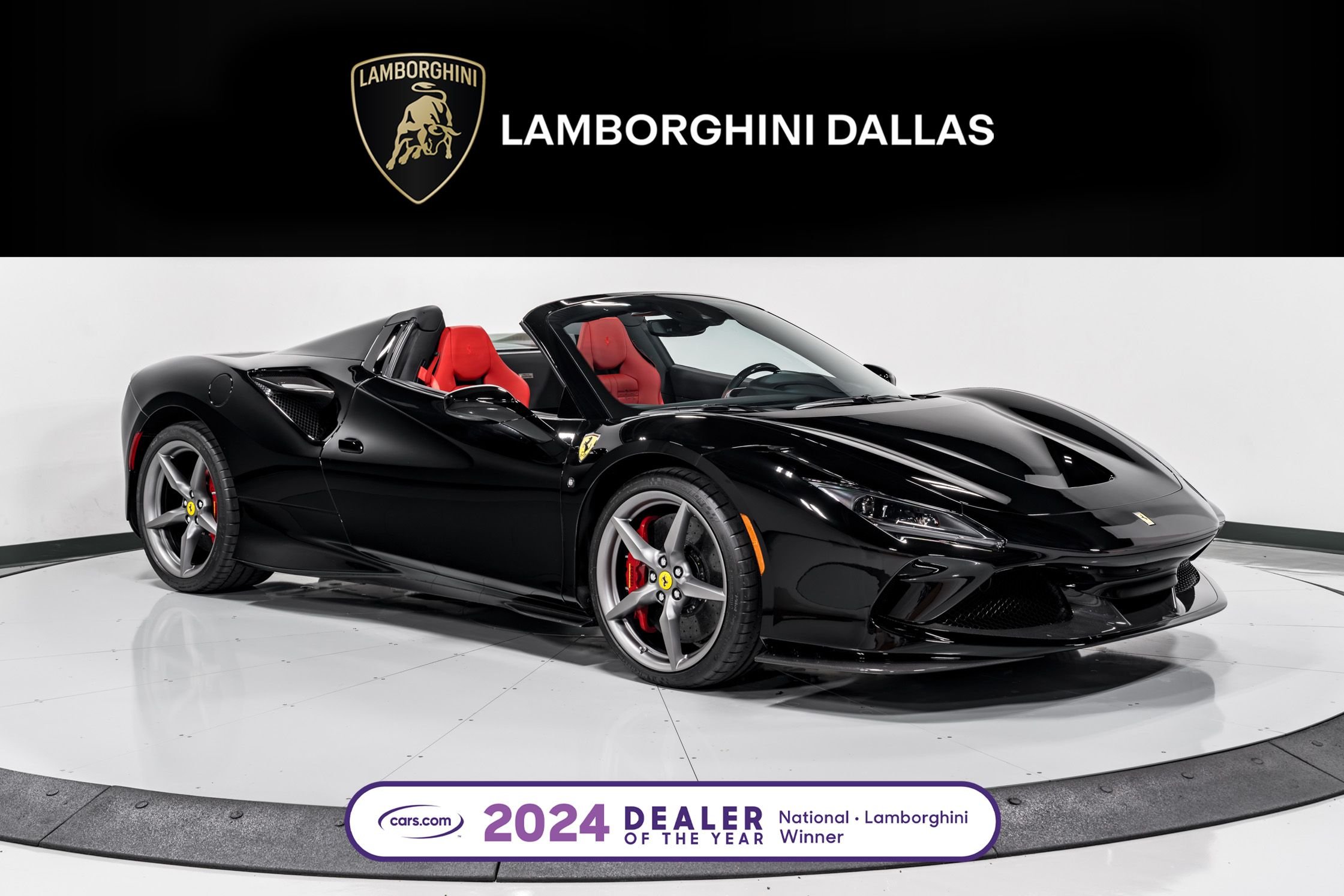 used 2023 Ferrari F8 Spider car, priced at $464,999