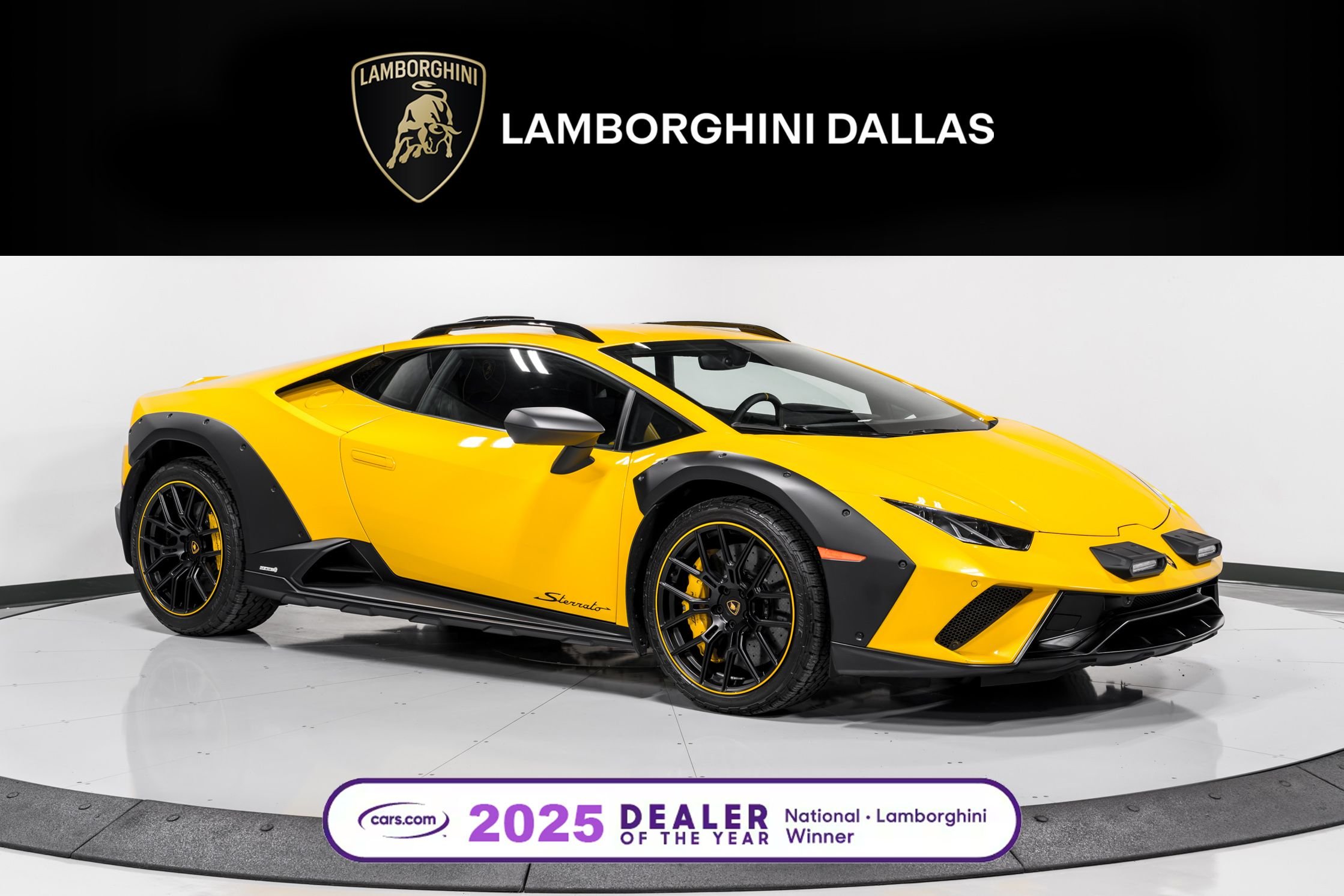 used 2024 Lamborghini Huracan Sterrato car, priced at $297,999