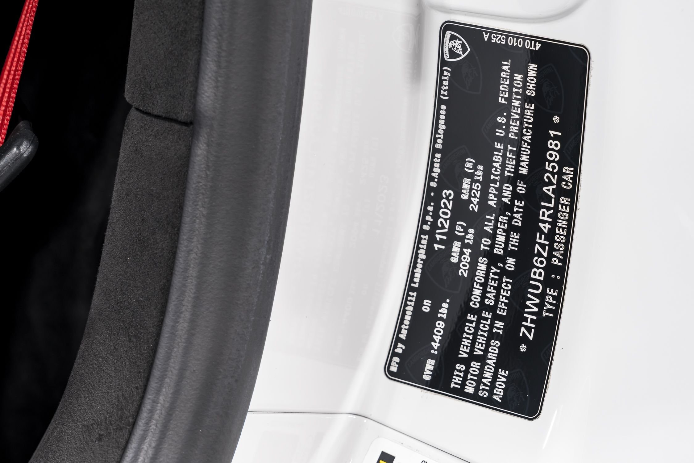 used 2024 Lamborghini Huracan Tecnica car, priced at $324,999