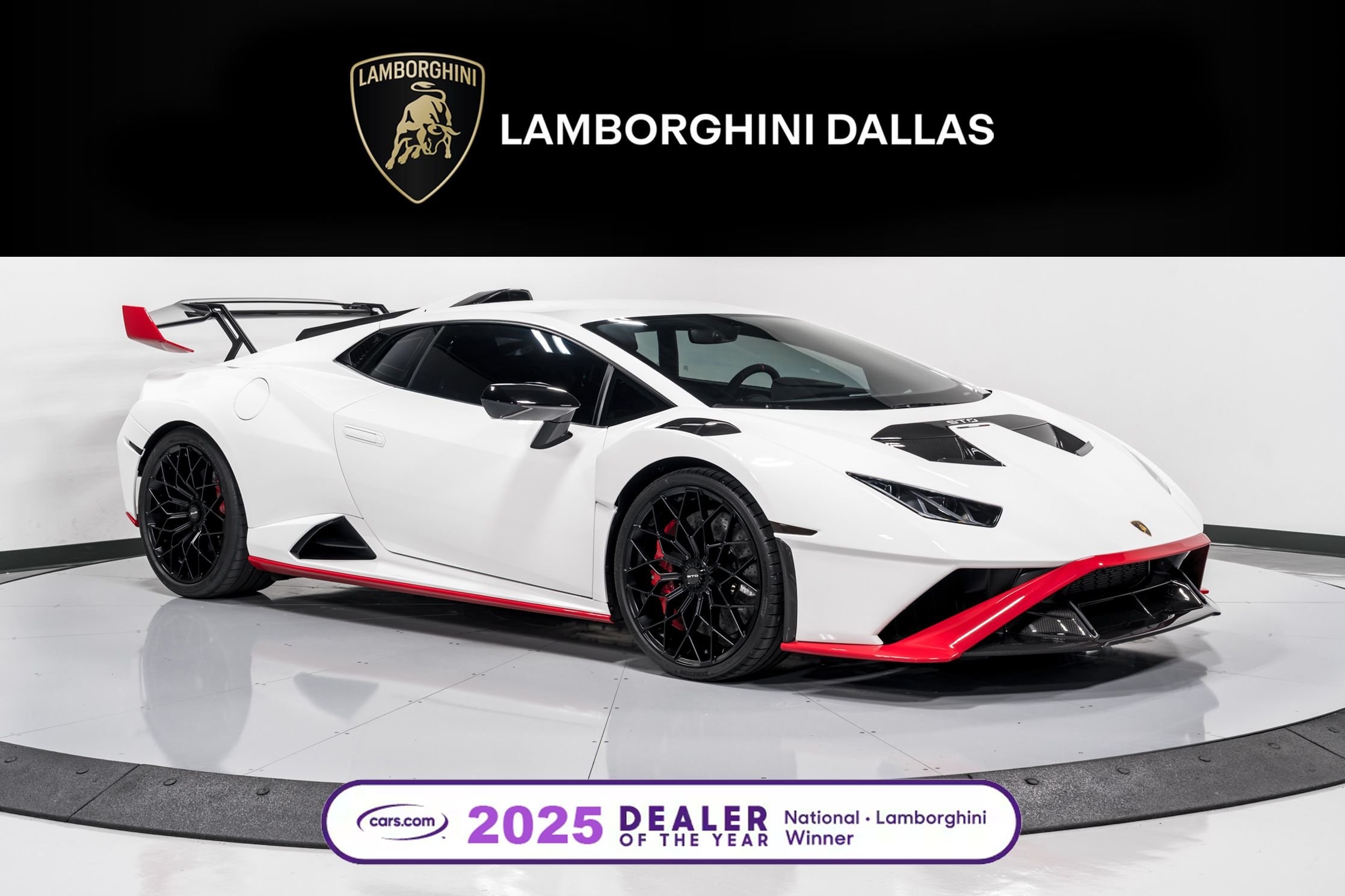 used 2024 Lamborghini Huracan STO car, priced at $399,999