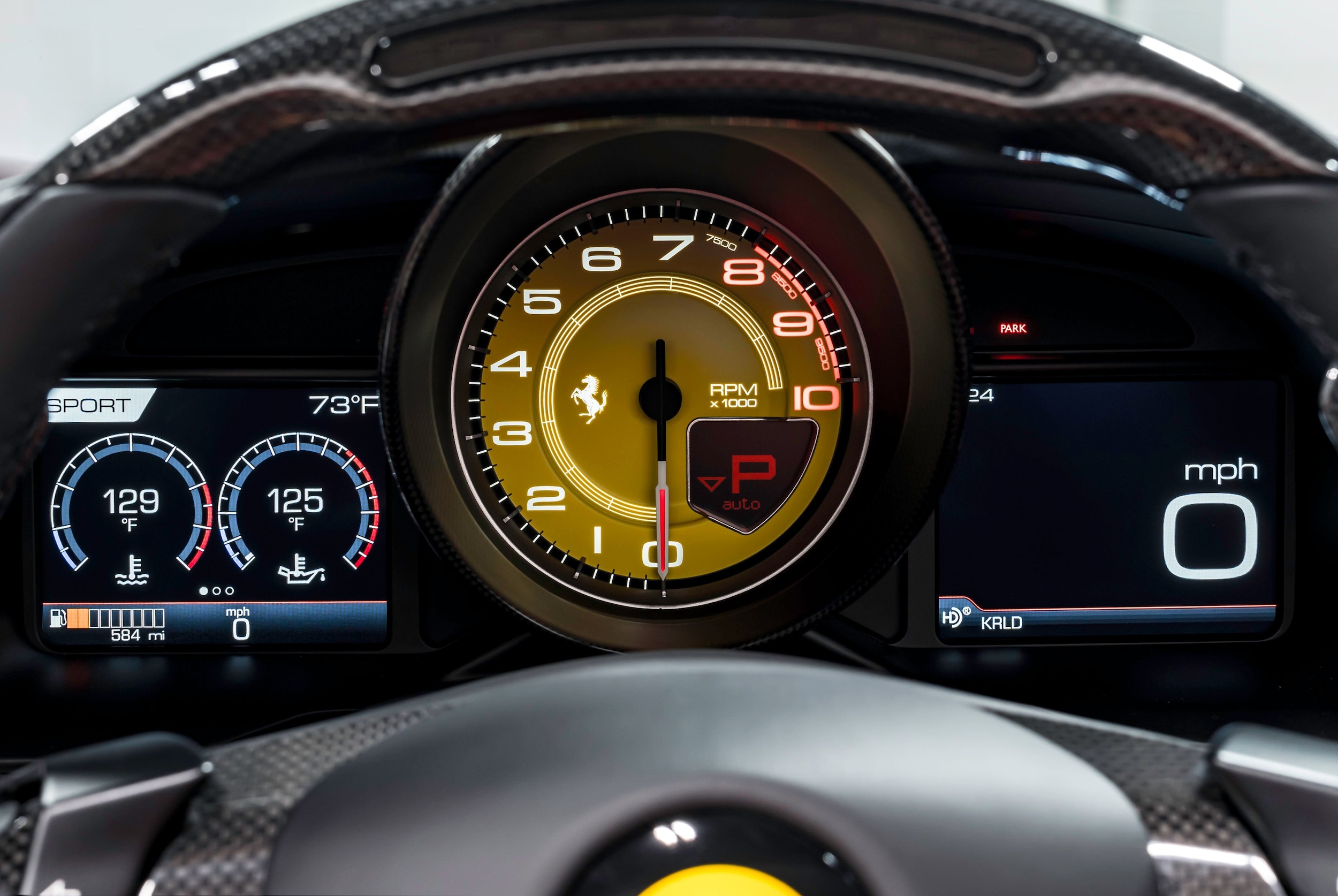 used 2023 Ferrari F8 Spider car, priced at $489,999