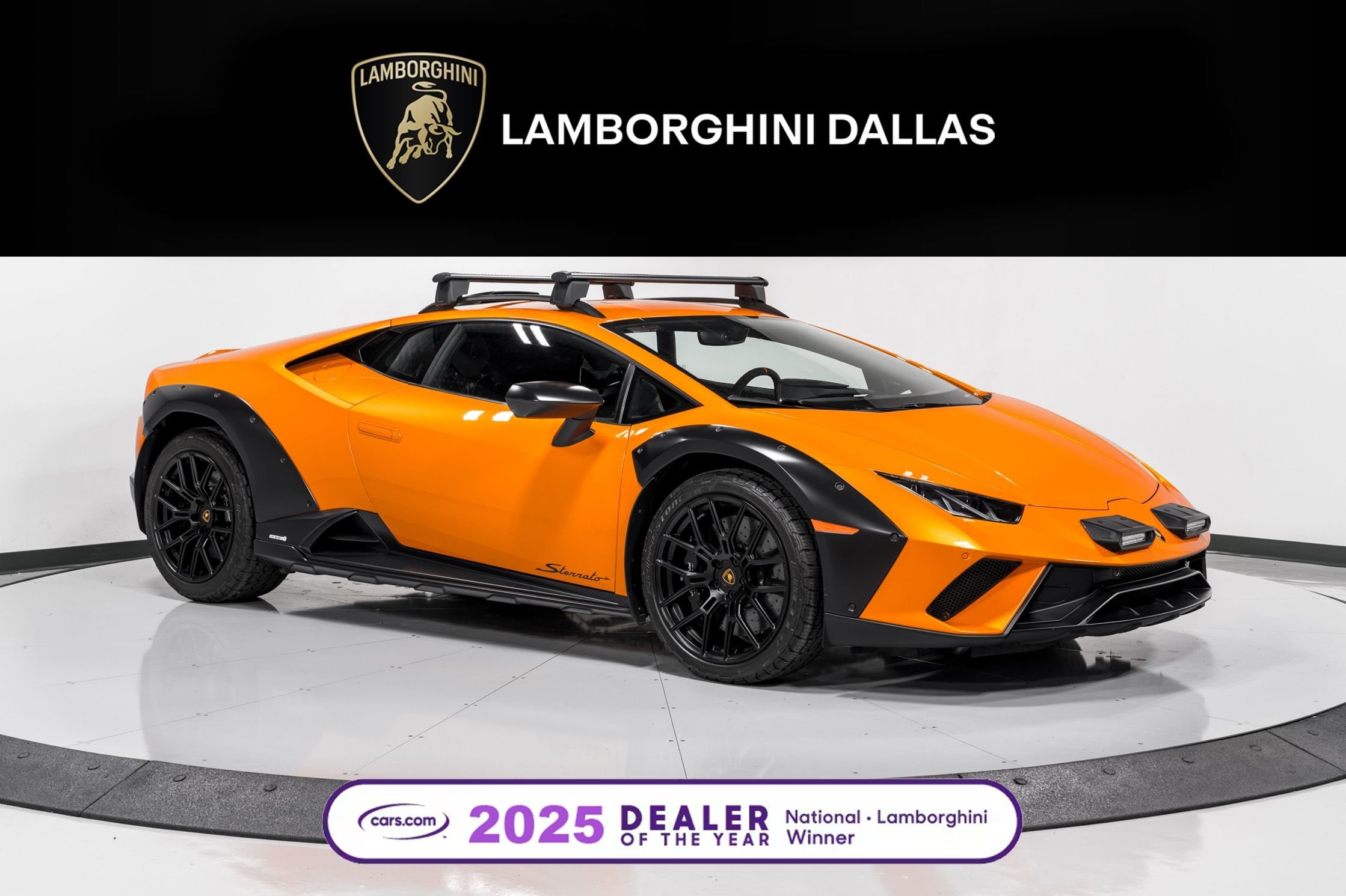 used 2023 Lamborghini Huracan Sterrato car, priced at $294,999