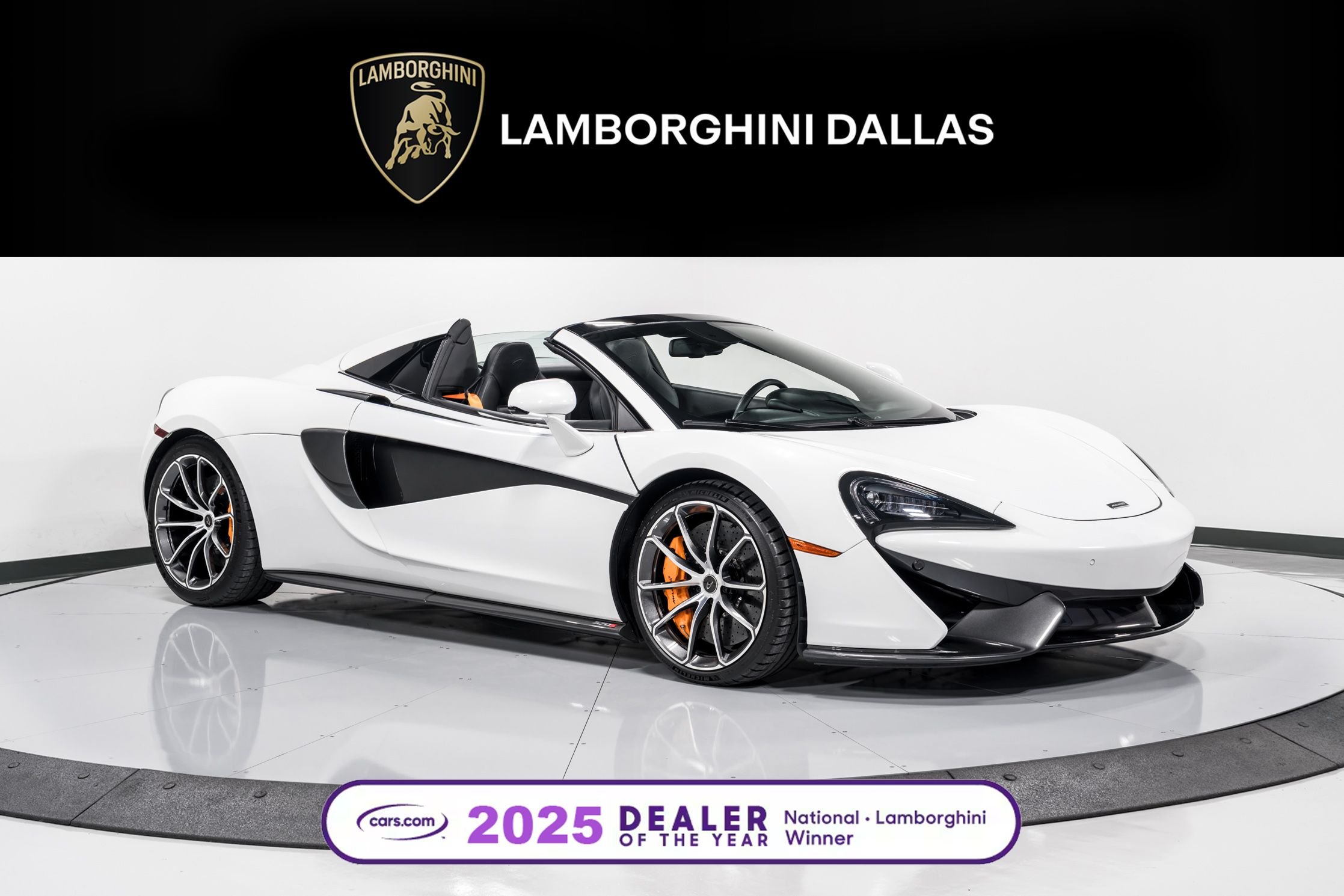 used 2020 McLaren 570S Spider car, priced at $169,999
