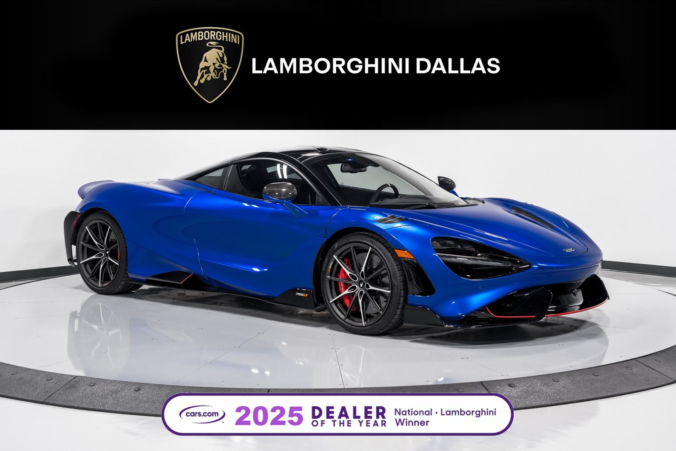 used 2021 McLaren 765LT car, priced at $449,999