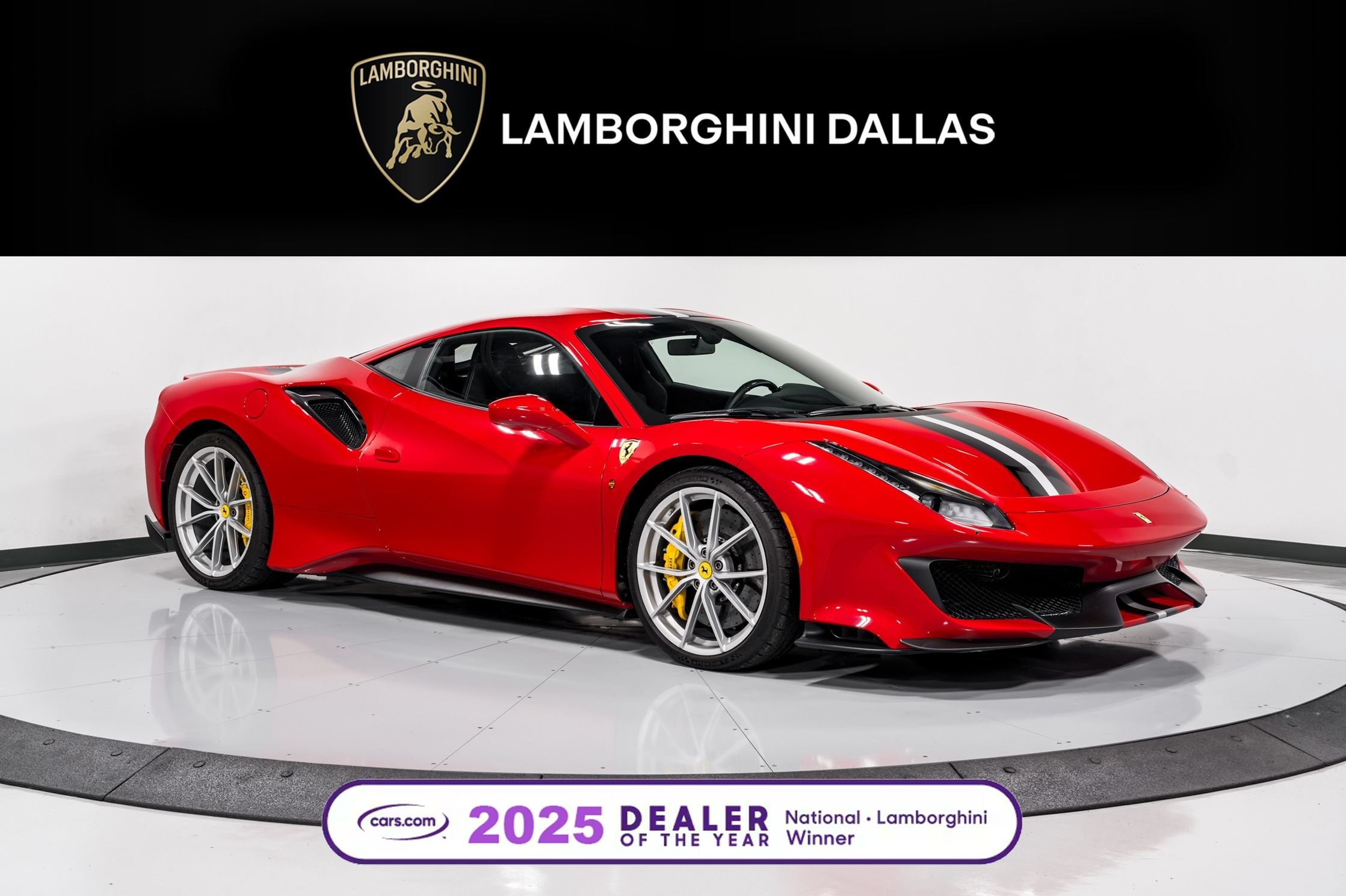 used 2020 Ferrari 488 Pista car, priced at $689,999