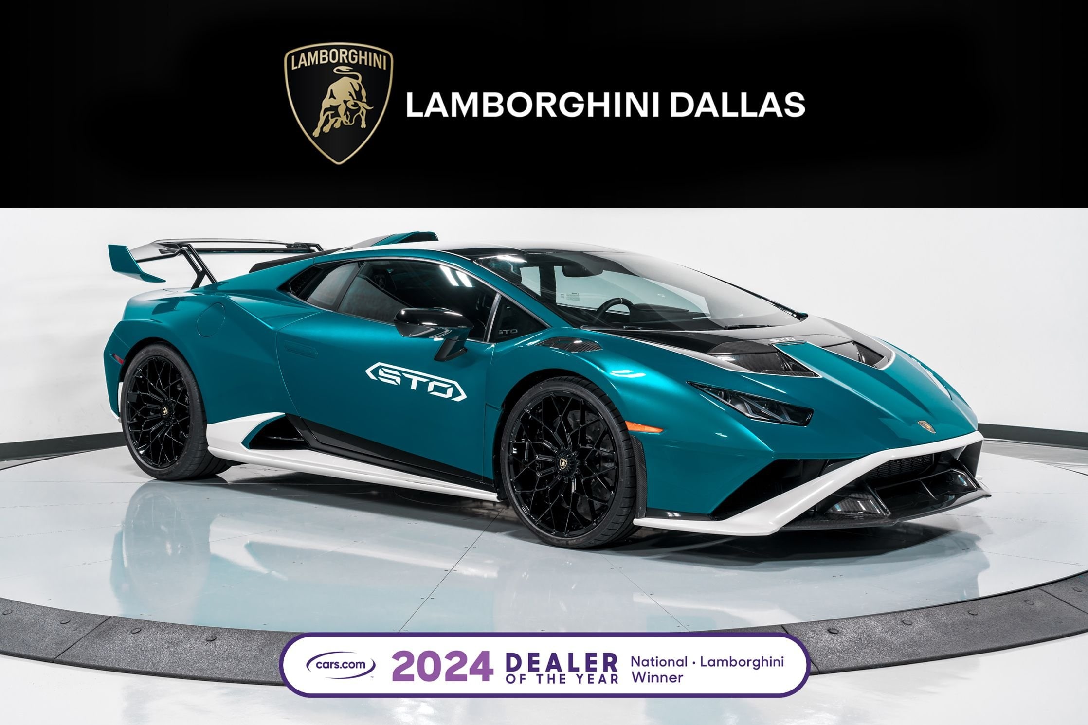 used 2024 Lamborghini Huracan STO car, priced at $444,999