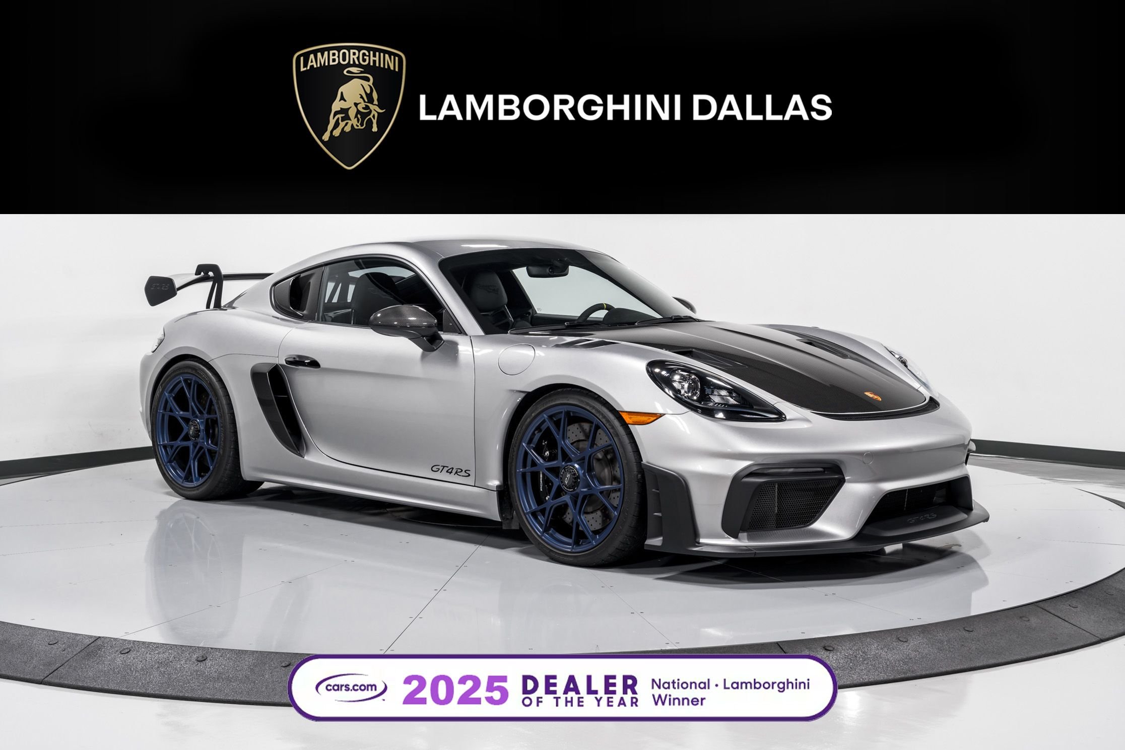 used 2023 Porsche 718 Cayman GT4 RS car, priced at $196,999