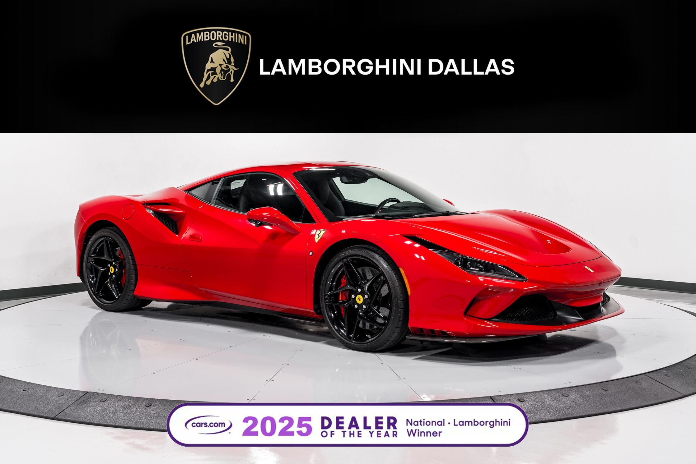used 2020 Ferrari F8 Tributo car, priced at $324,999