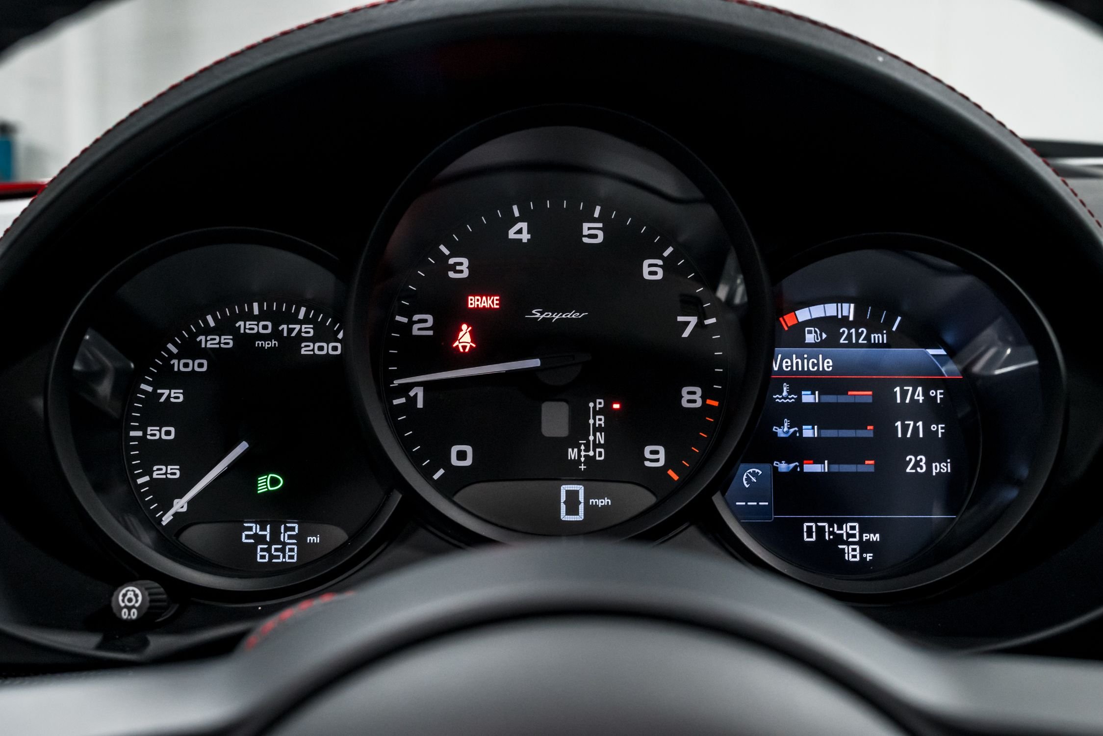 used 2023 Porsche 718 Spyder car, priced at $137,999
