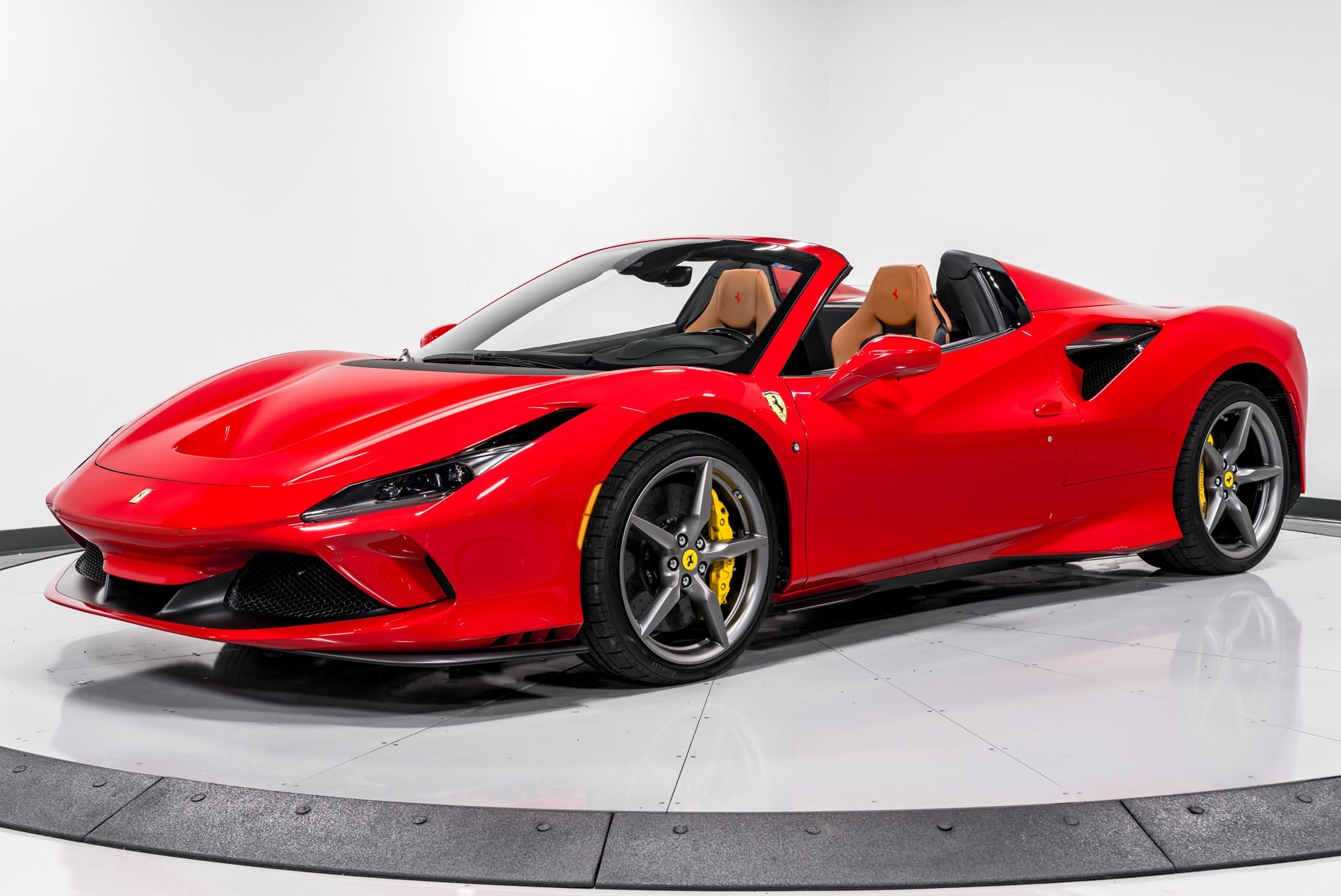 used 2023 Ferrari F8 Spider car, priced at $449,999