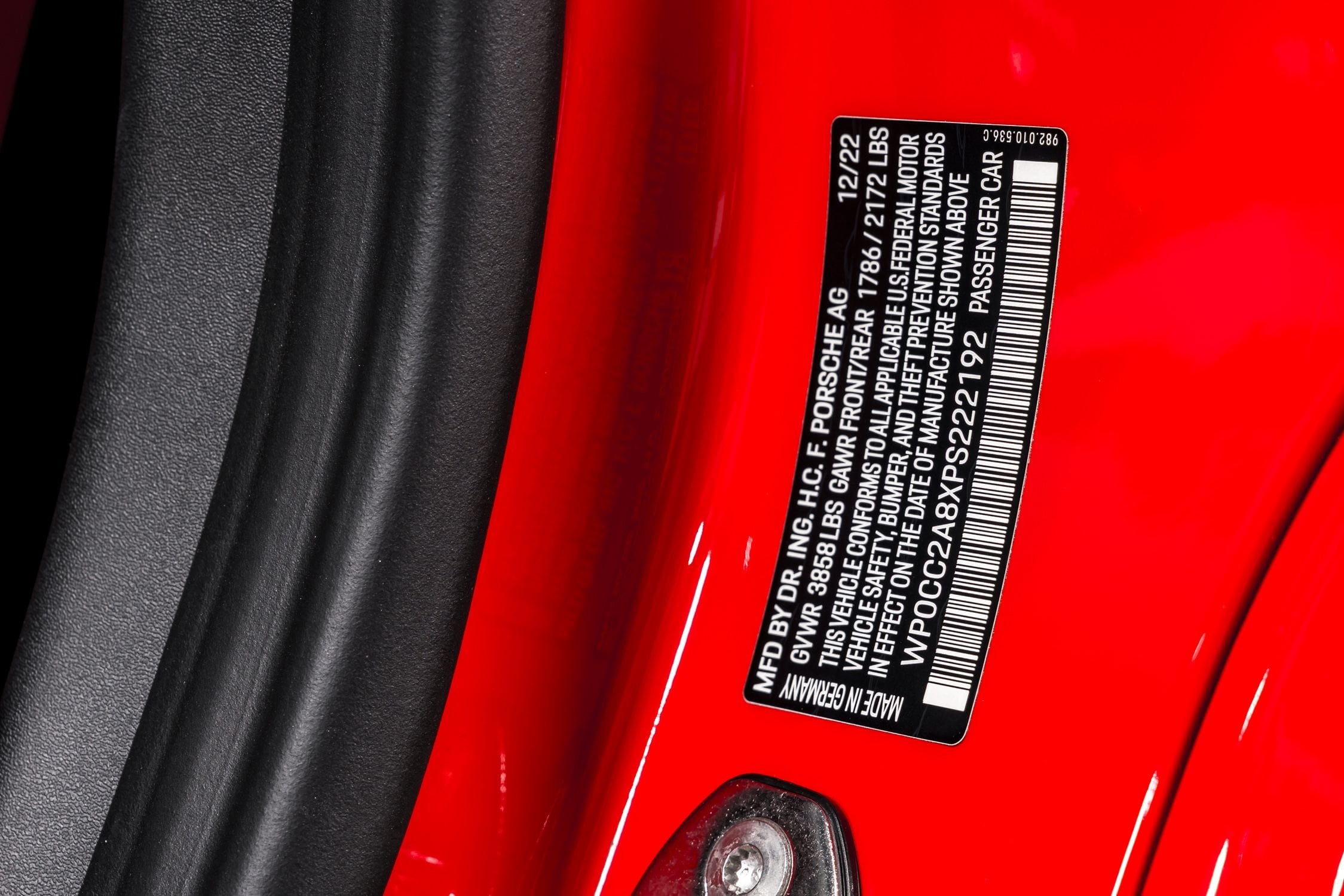 used 2023 Porsche 718 Spyder car, priced at $137,999