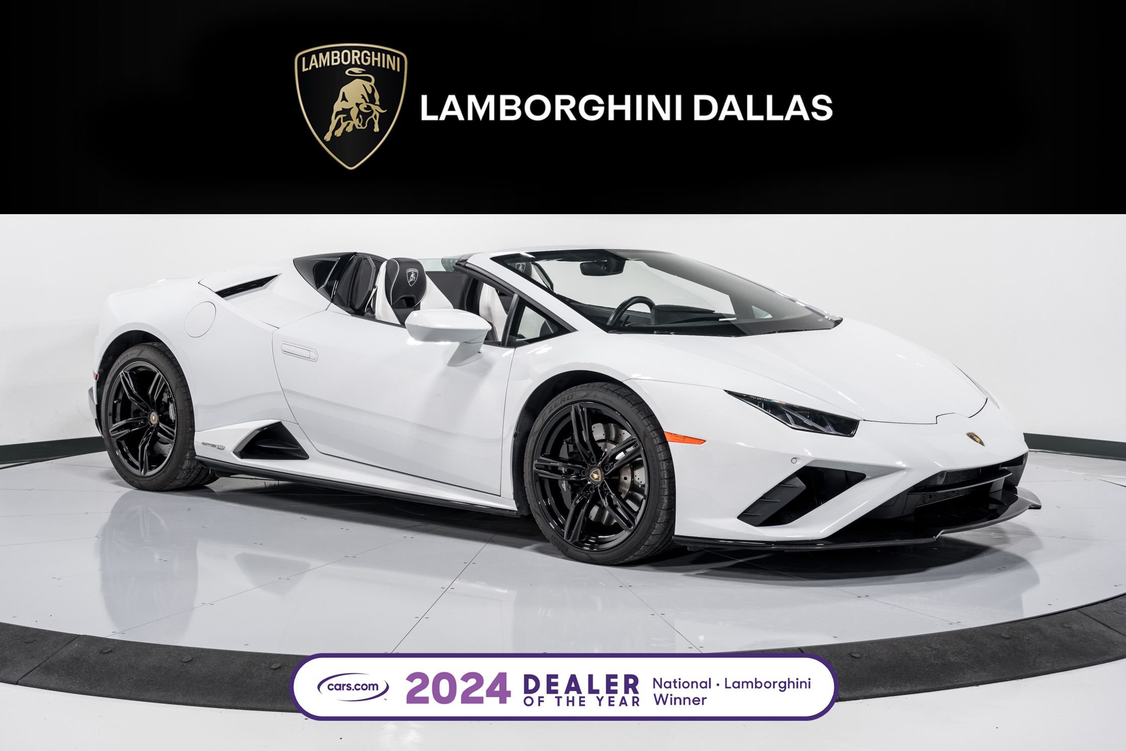 used 2021 Lamborghini Huracan EVO Spyder car, priced at $279,999