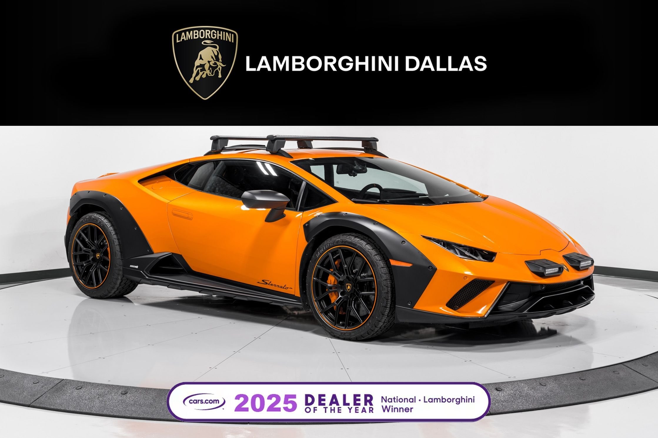 used 2023 Lamborghini Huracan Sterrato car, priced at $304,999