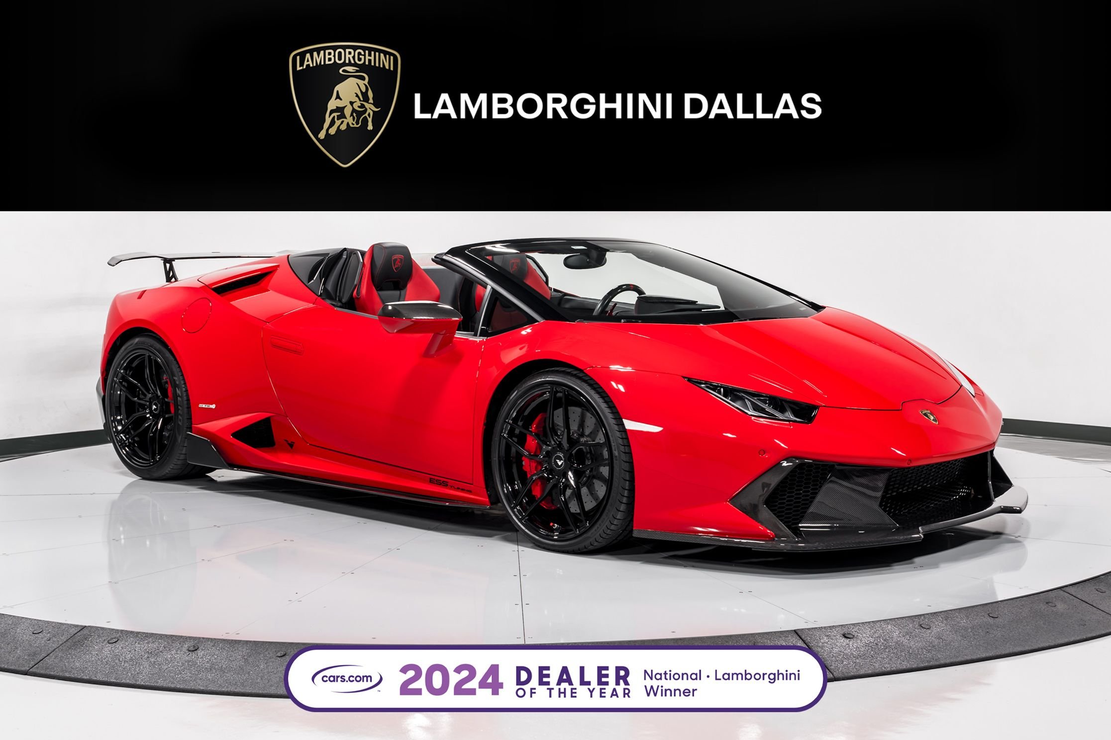 used 2017 Lamborghini Huracan LP610-4 Spyder car, priced at $259,999