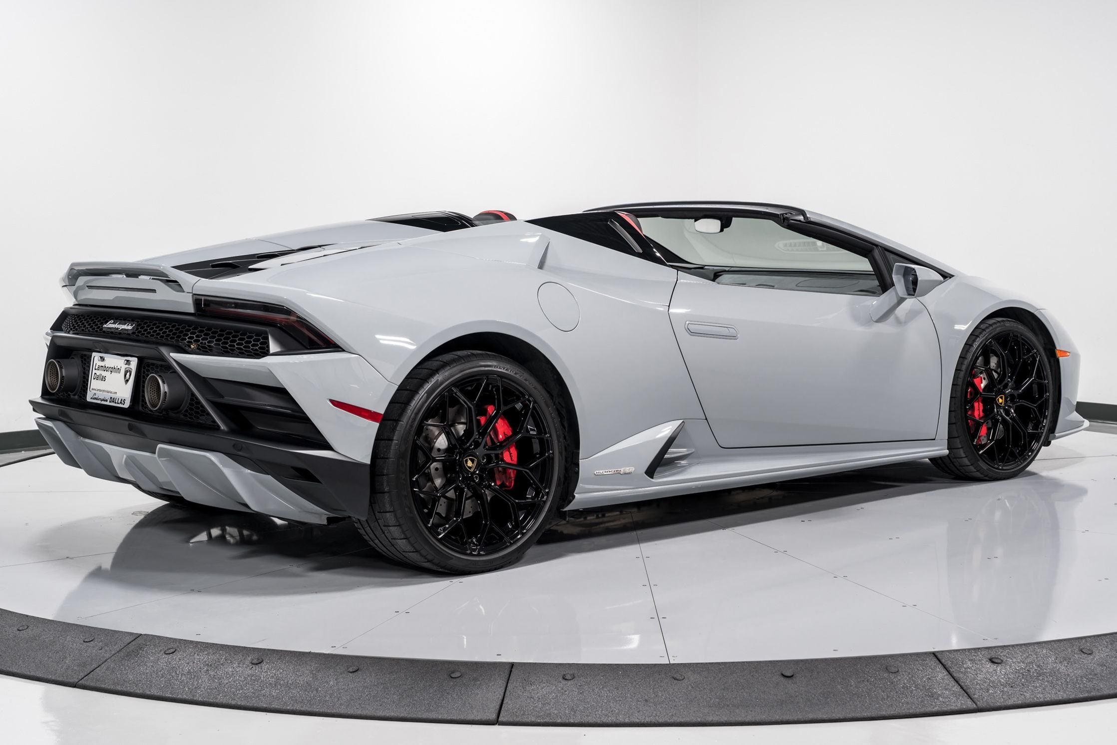 used 2021 Lamborghini Huracan EVO-2 Spyder car, priced at $284,999