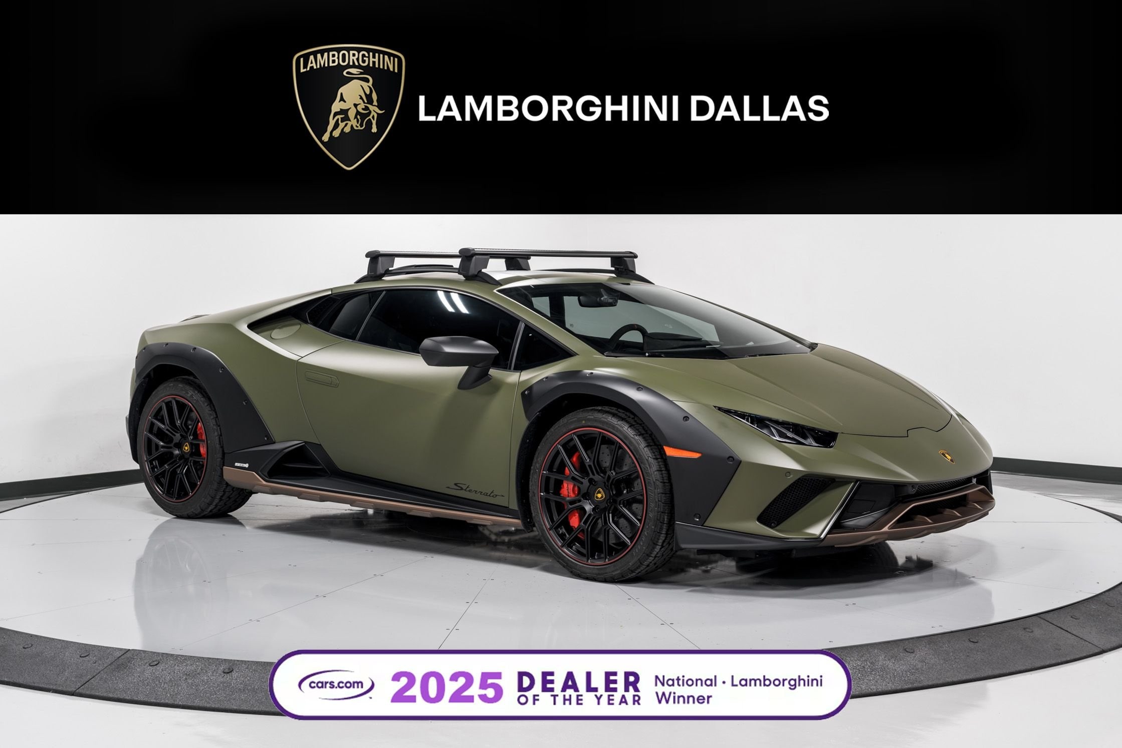 used 2024 Lamborghini Huracan Sterrato car, priced at $319,999