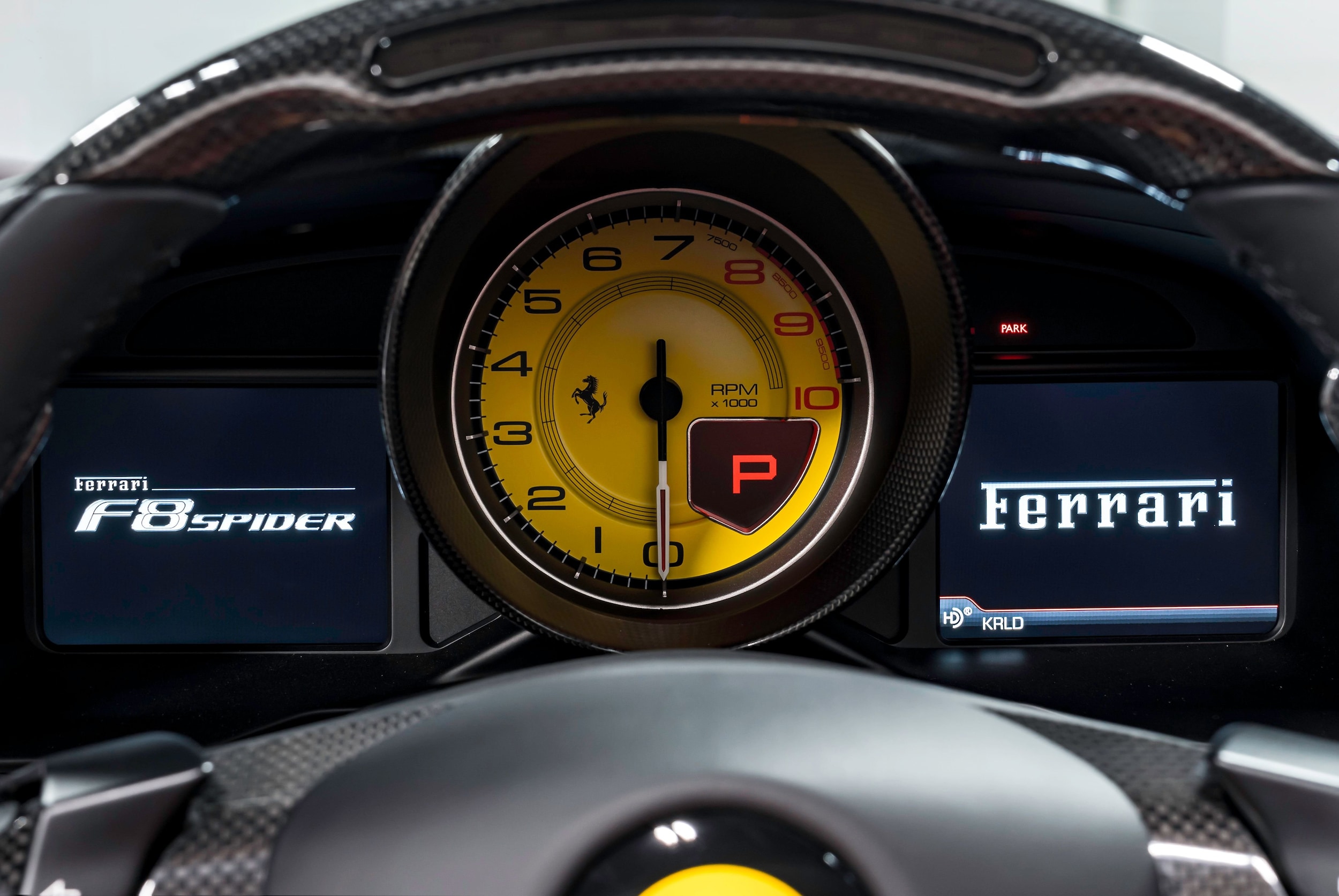 used 2023 Ferrari F8 Spider car, priced at $489,999