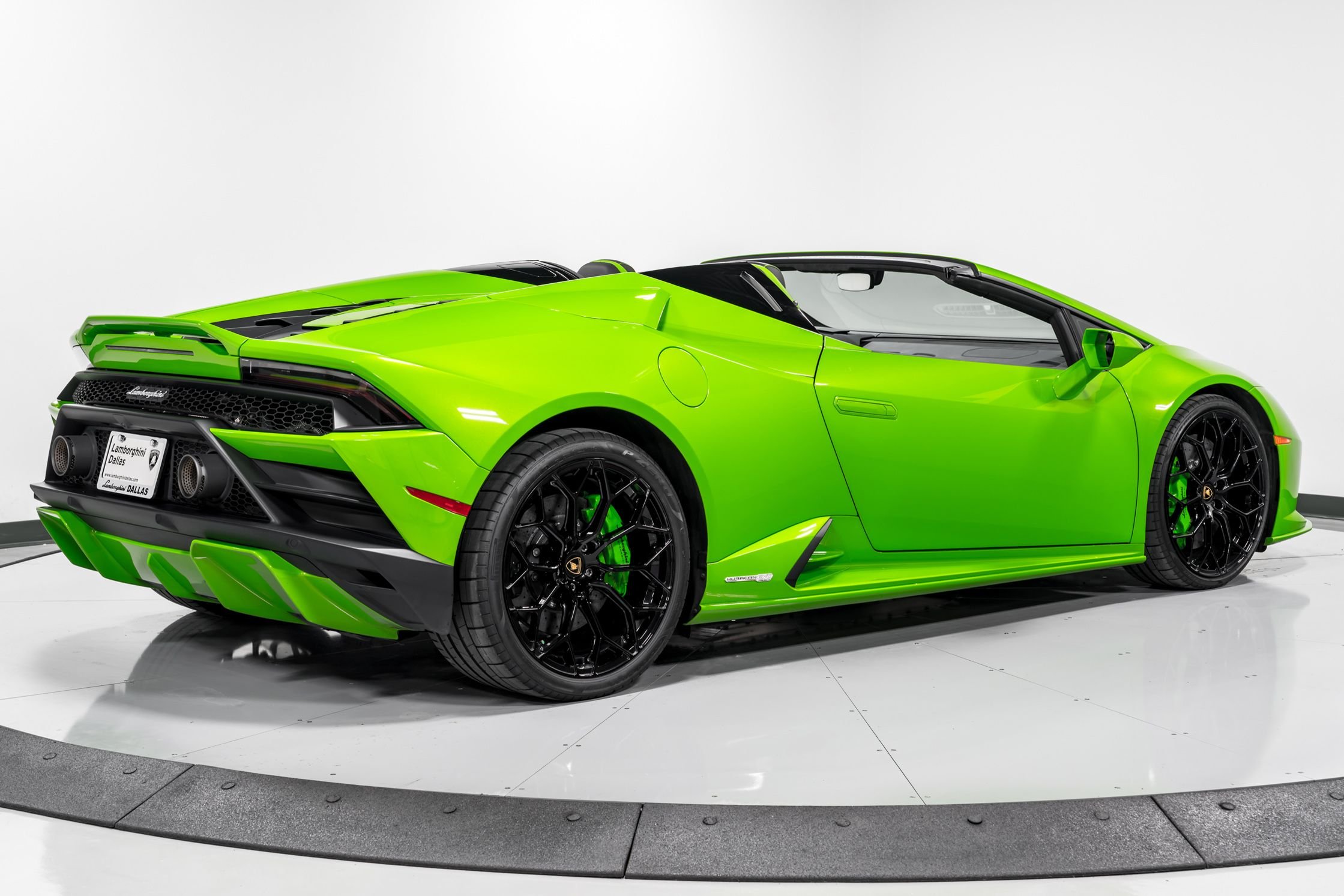 used 2023 Lamborghini Huracan EVO-2 Spyder car, priced at $324,999