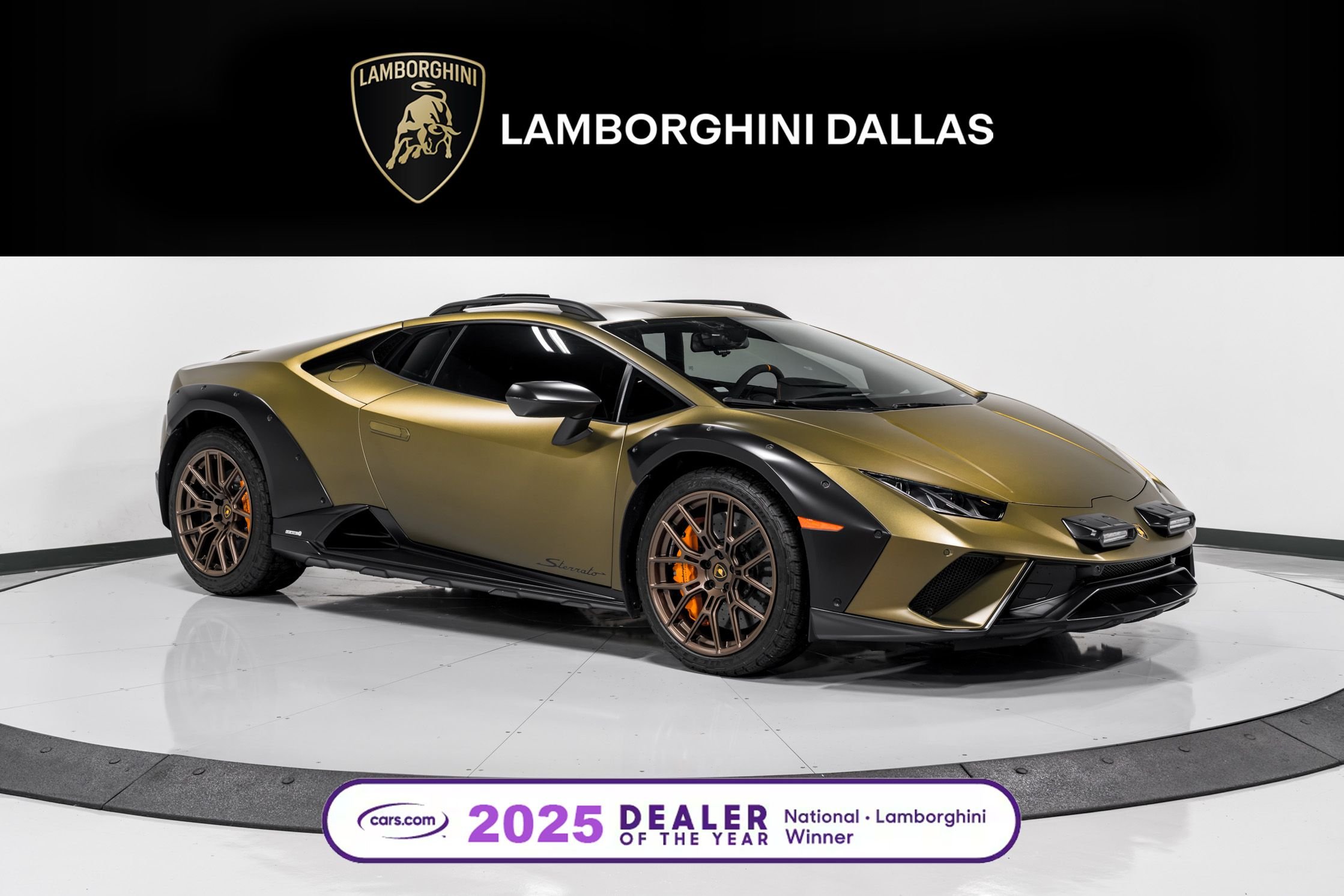 used 2024 Lamborghini Huracan Sterrato car, priced at $309,999