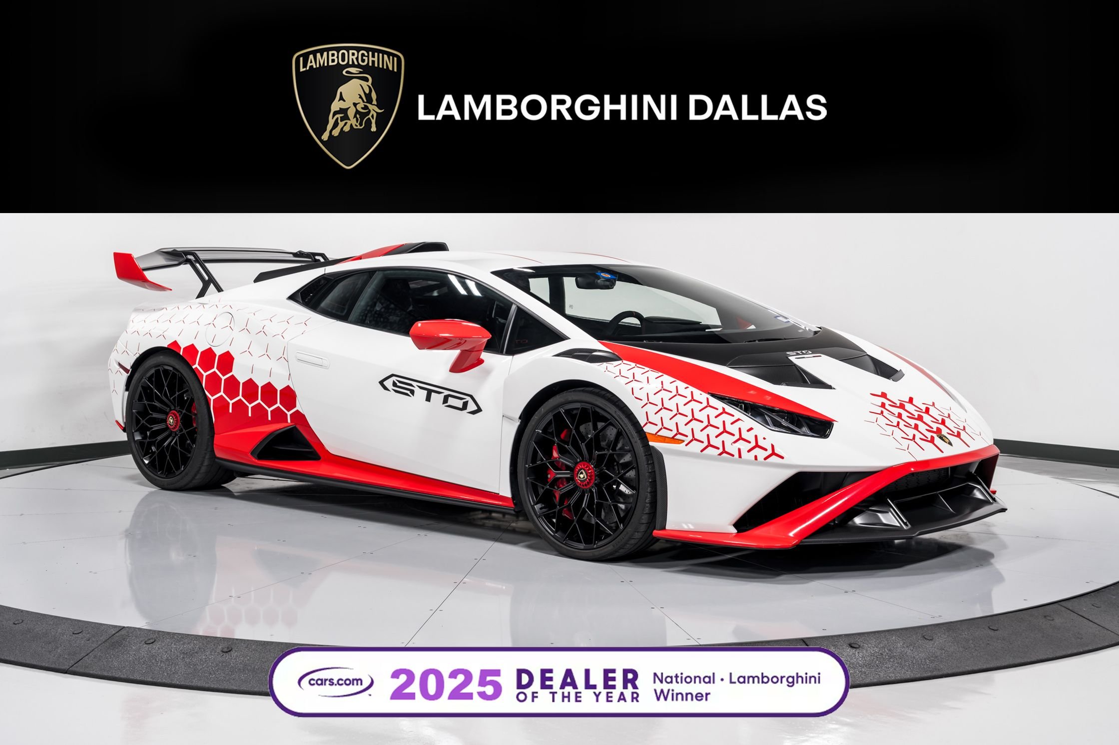 used 2021 Lamborghini Huracan STO car, priced at $374,999