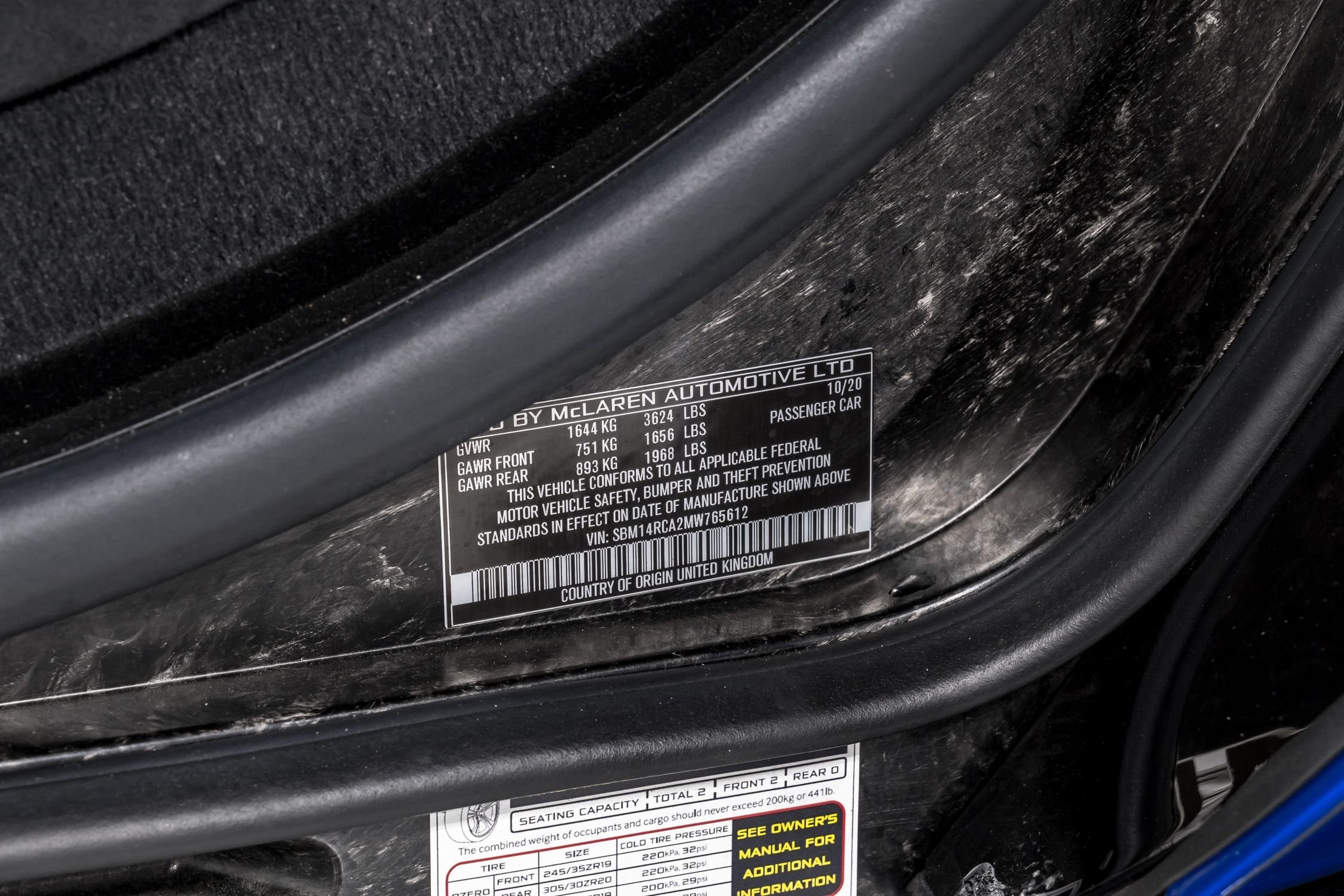 used 2021 McLaren 765LT car, priced at $449,999
