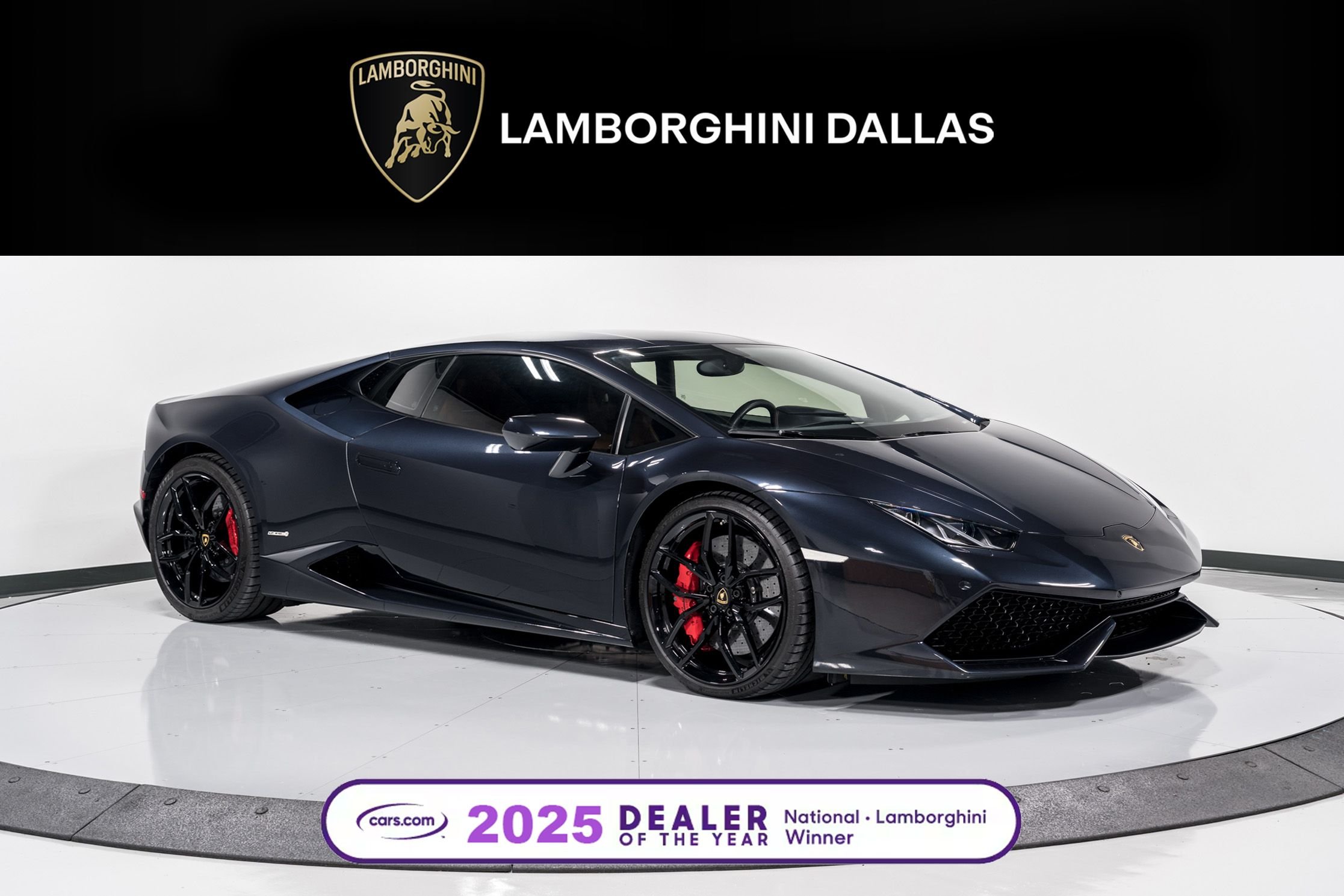 used 2015 Lamborghini Huracan LP610-4 Coupe car, priced at $224,999
