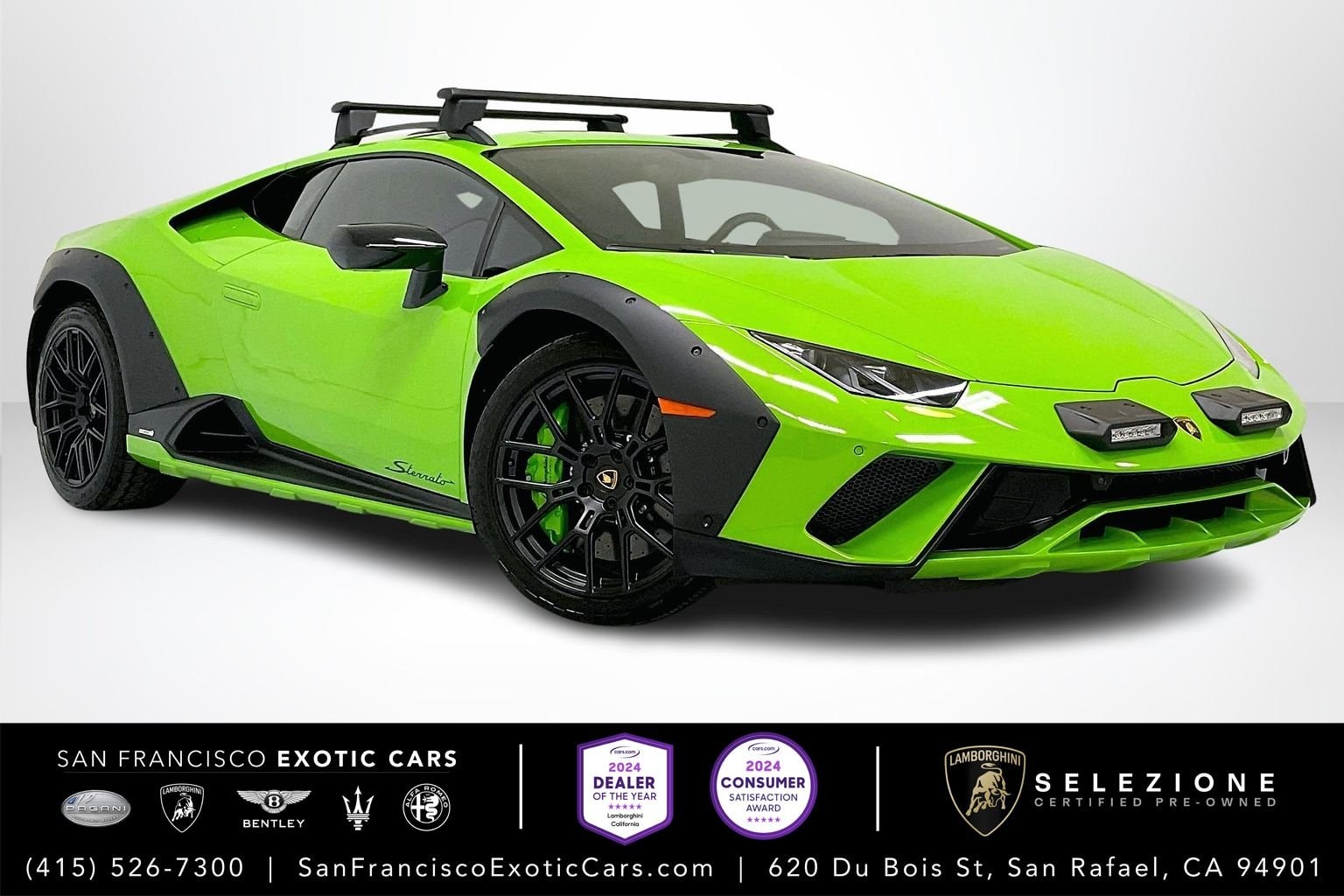 used 2024 Lamborghini Huracan Sterrato car, priced at $324,991