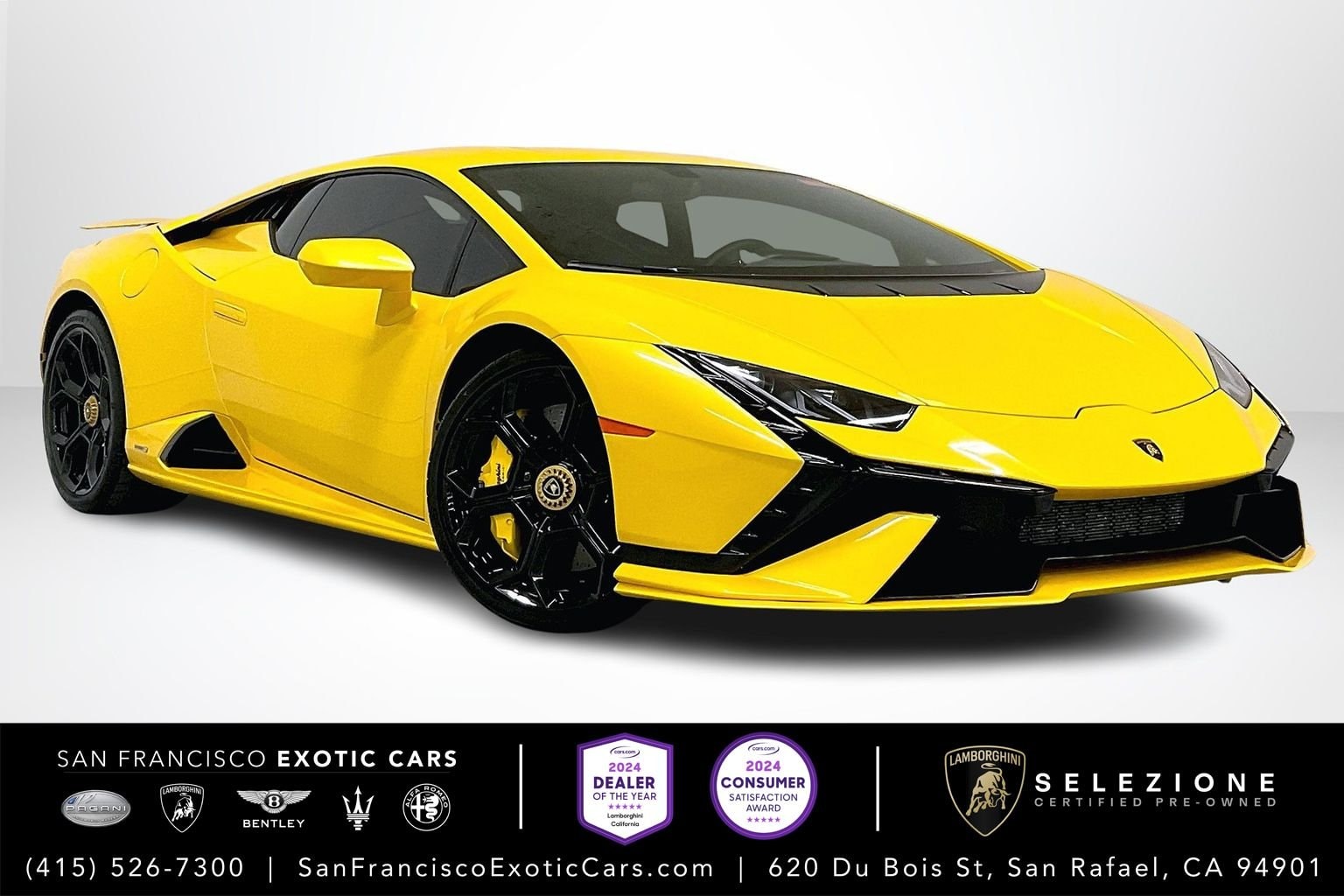 used 2023 Lamborghini Huracan Tecnica car, priced at $324,991