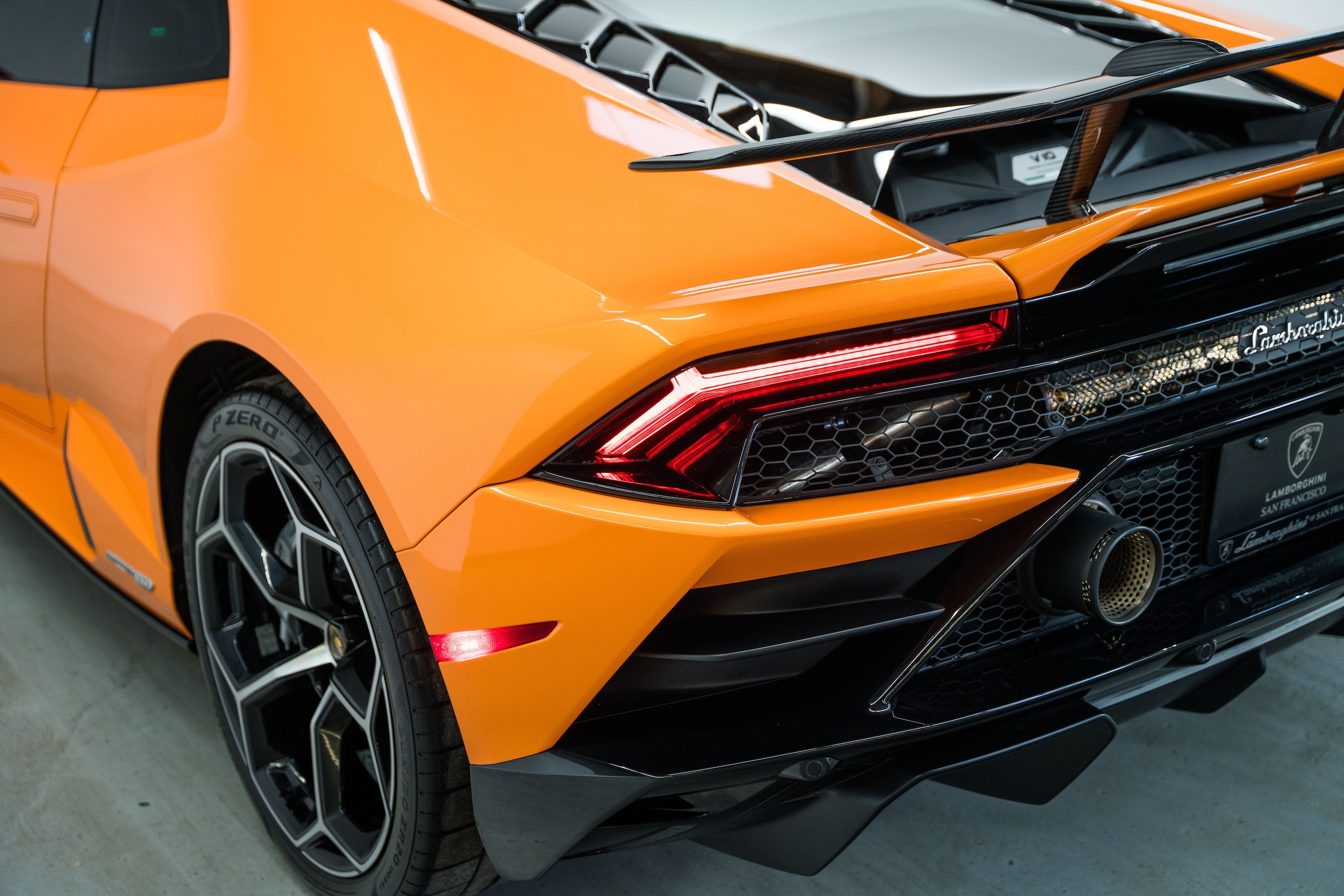 used 2021 Lamborghini Huracan EVO car, priced at $264,991