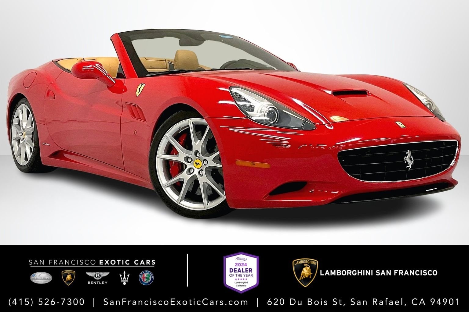 used 2011 Ferrari California car, priced at $99,991