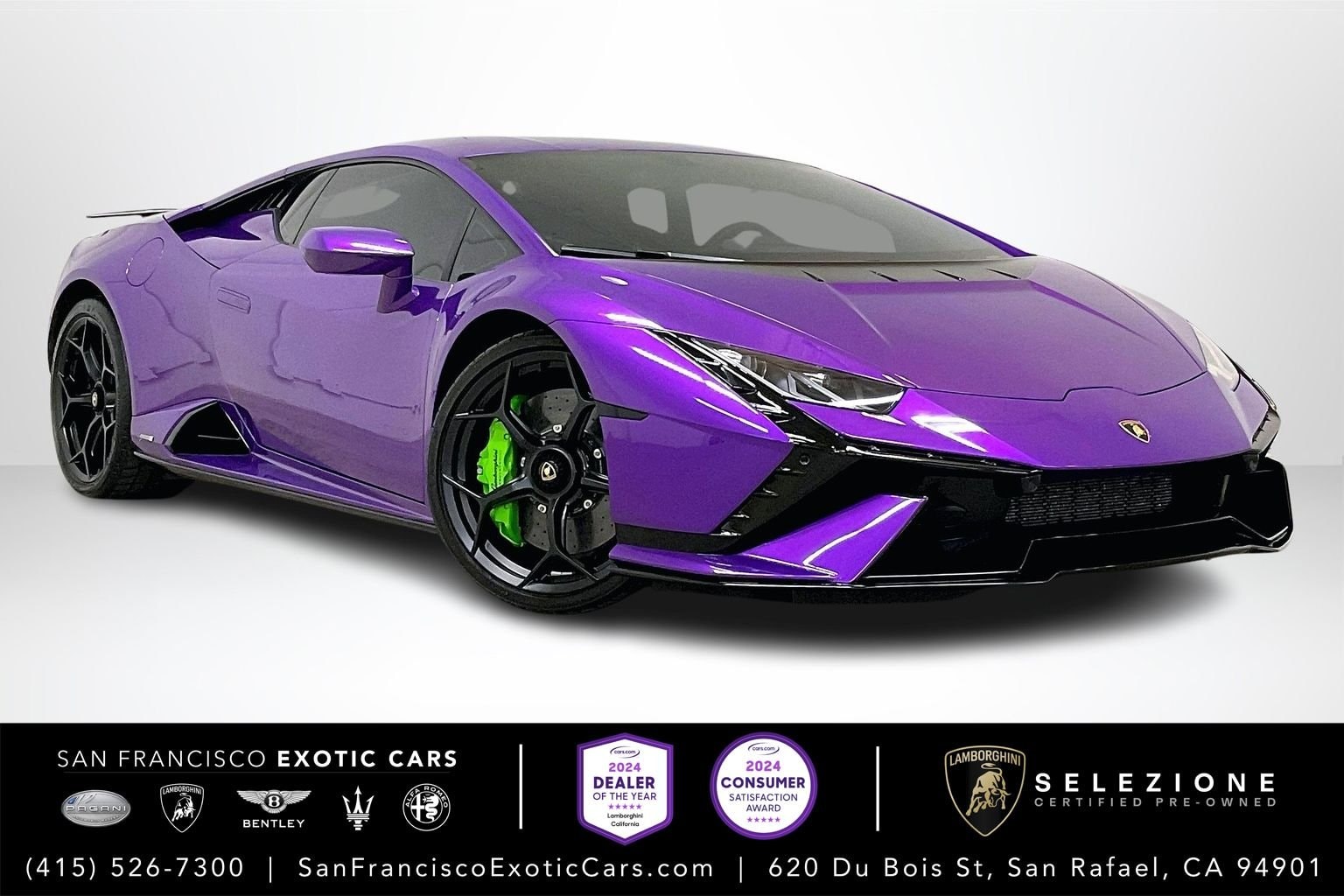 used 2023 Lamborghini Huracan Tecnica car, priced at $324,991