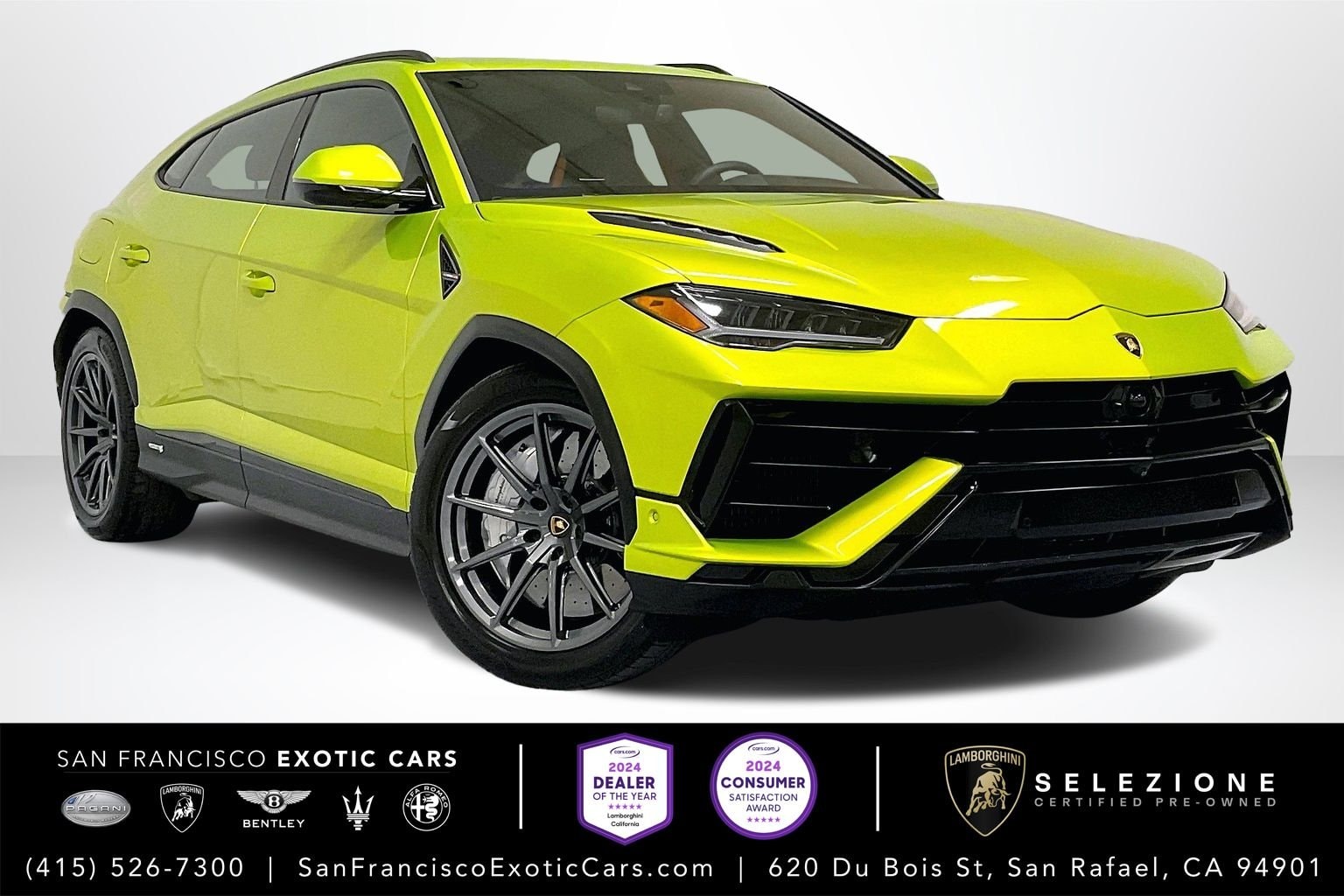 used 2023 Lamborghini Urus Performante car, priced at $249,991