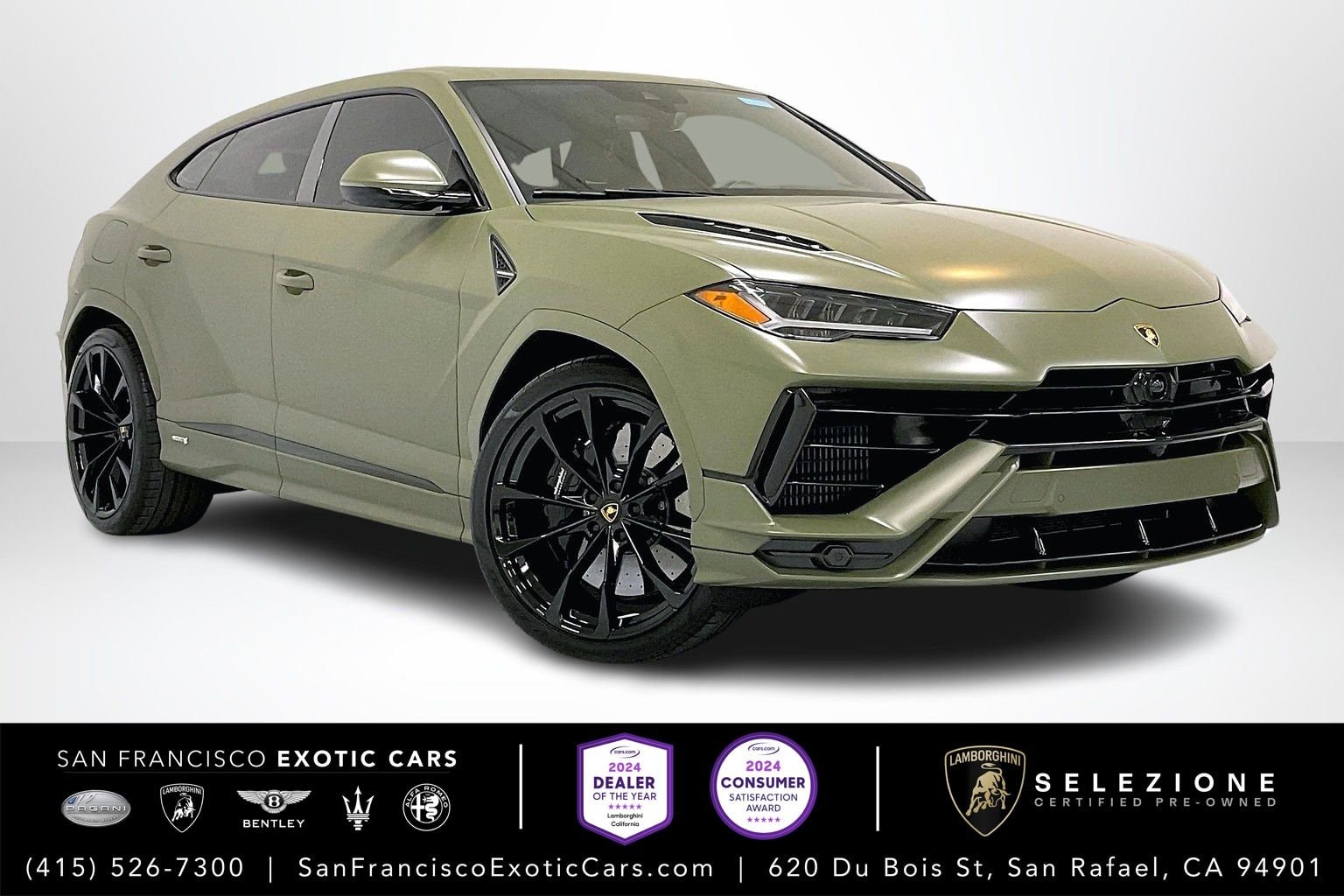 used 2024 Lamborghini Urus S car, priced at $289,991