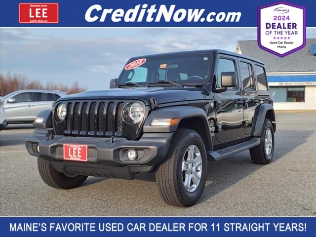 used 2018 Jeep Wrangler car, priced at $28,555