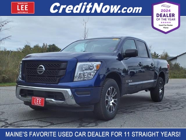 used 2022 Nissan Titan car, priced at $32,999