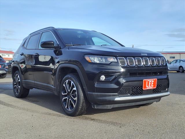 used 2022 Jeep Compass car, priced at $23,777