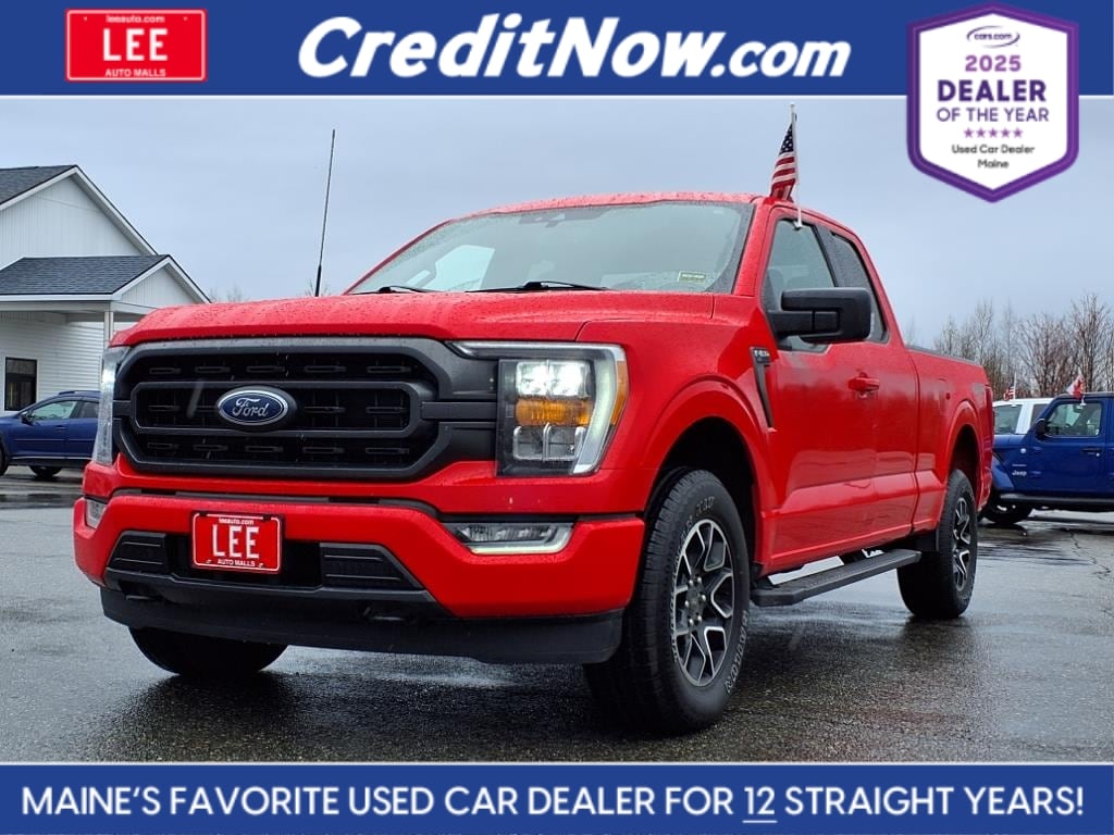 used 2021 Ford F-150 car, priced at $37,777