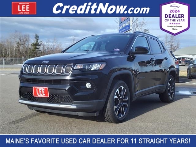 used 2022 Jeep Compass car, priced at $23,777