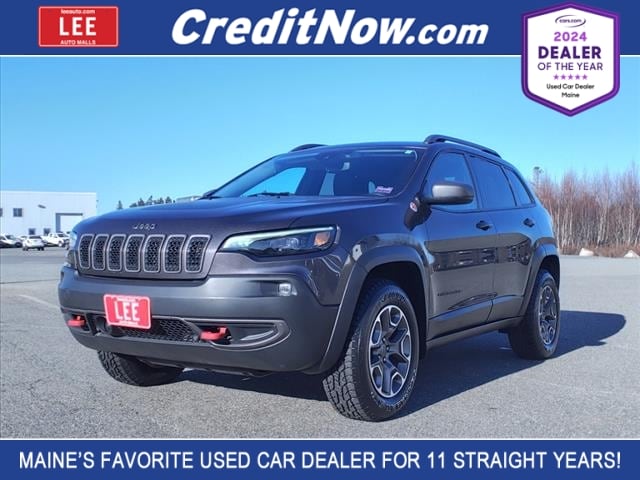 used 2021 Jeep Cherokee car, priced at $24,777