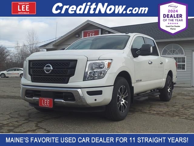 used 2021 Nissan Titan car, priced at $34,555