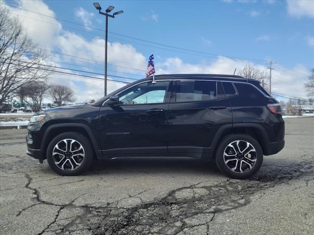 used 2022 Jeep Compass car, priced at $24,555