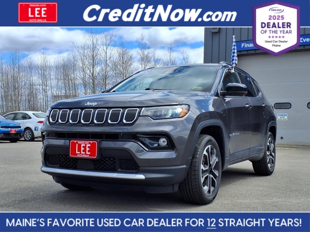 used 2022 Jeep Compass car, priced at $24,555