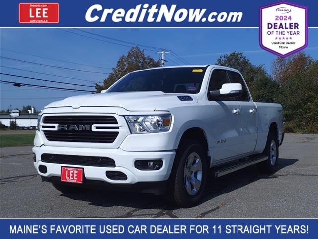 used 2021 Ram 1500 car, priced at $33,777