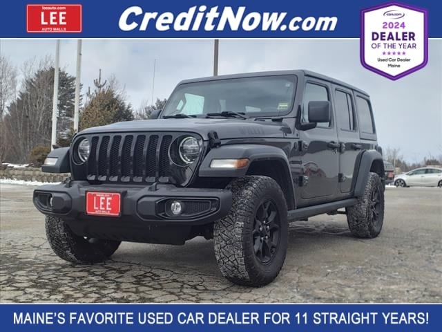 used 2021 Jeep Wrangler car, priced at $32,777