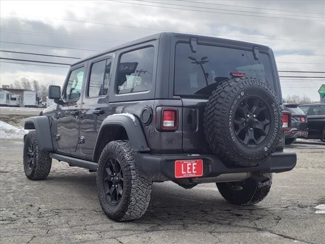 used 2021 Jeep Wrangler car, priced at $32,777