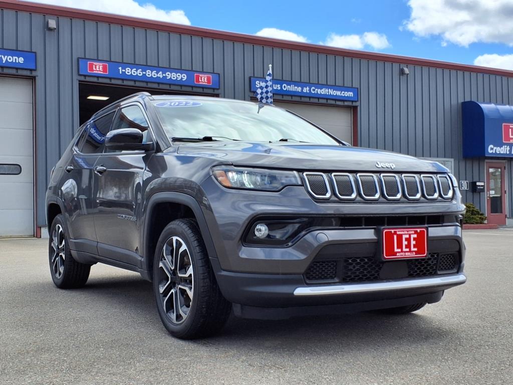 used 2022 Jeep Compass car, priced at $24,555