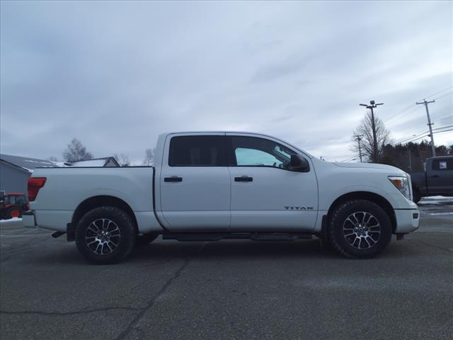 used 2022 Nissan Titan car, priced at $33,555