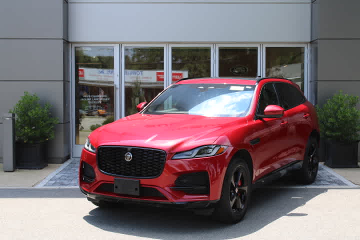 used 2021 Jaguar F-PACE car, priced at $42,498