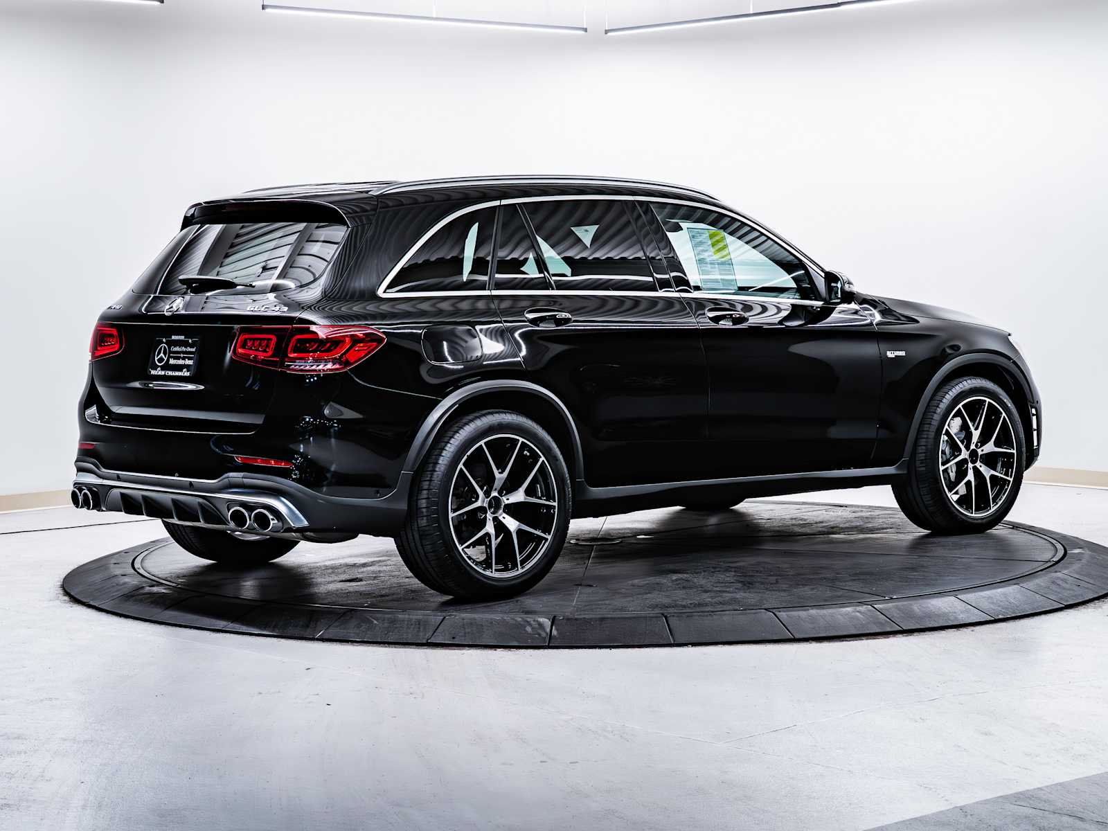 used 2021 Mercedes-Benz AMG GLC 43 car, priced at $41,998